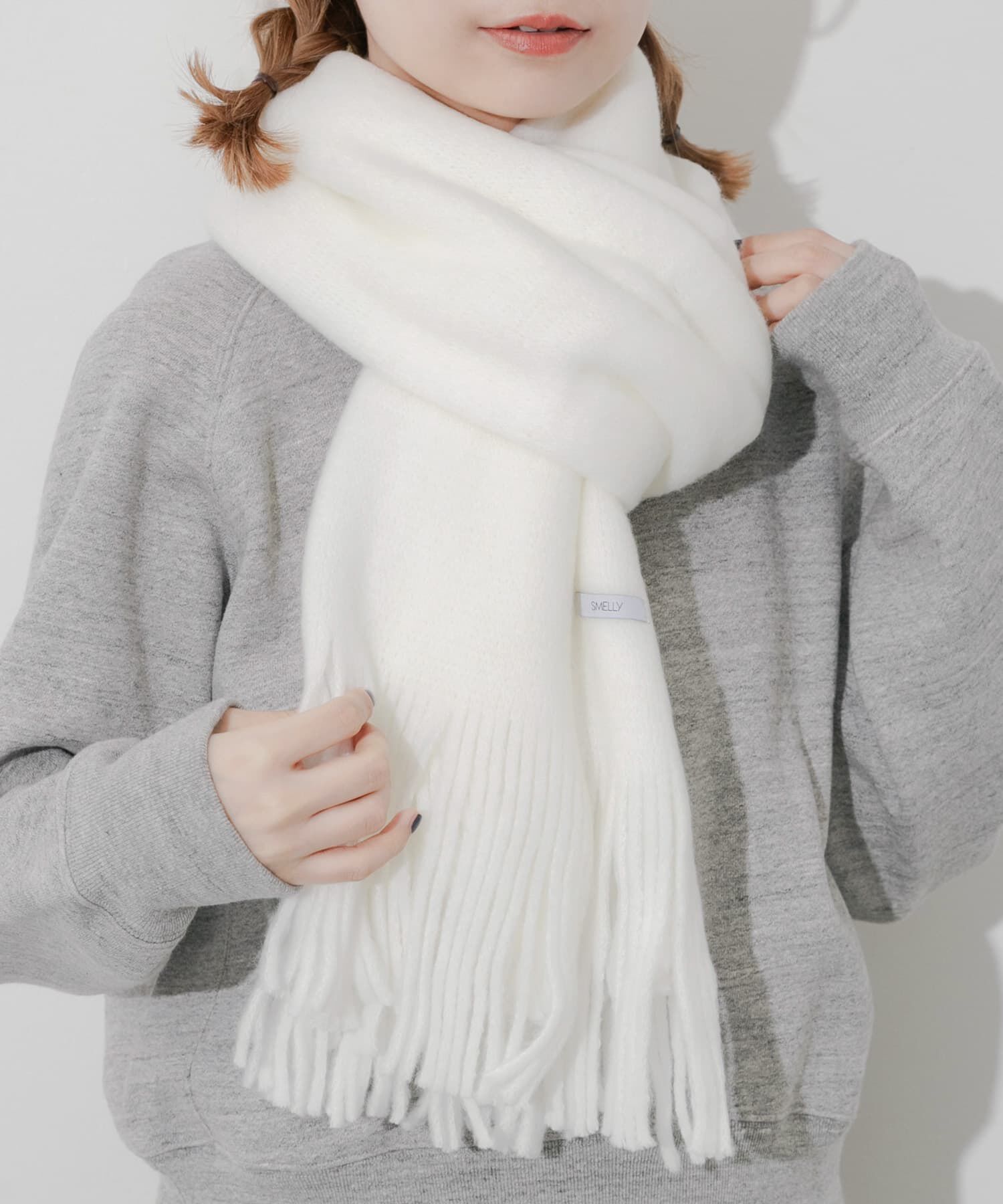 SMELLY「ソフトボリュームマフラー」|マフラー|