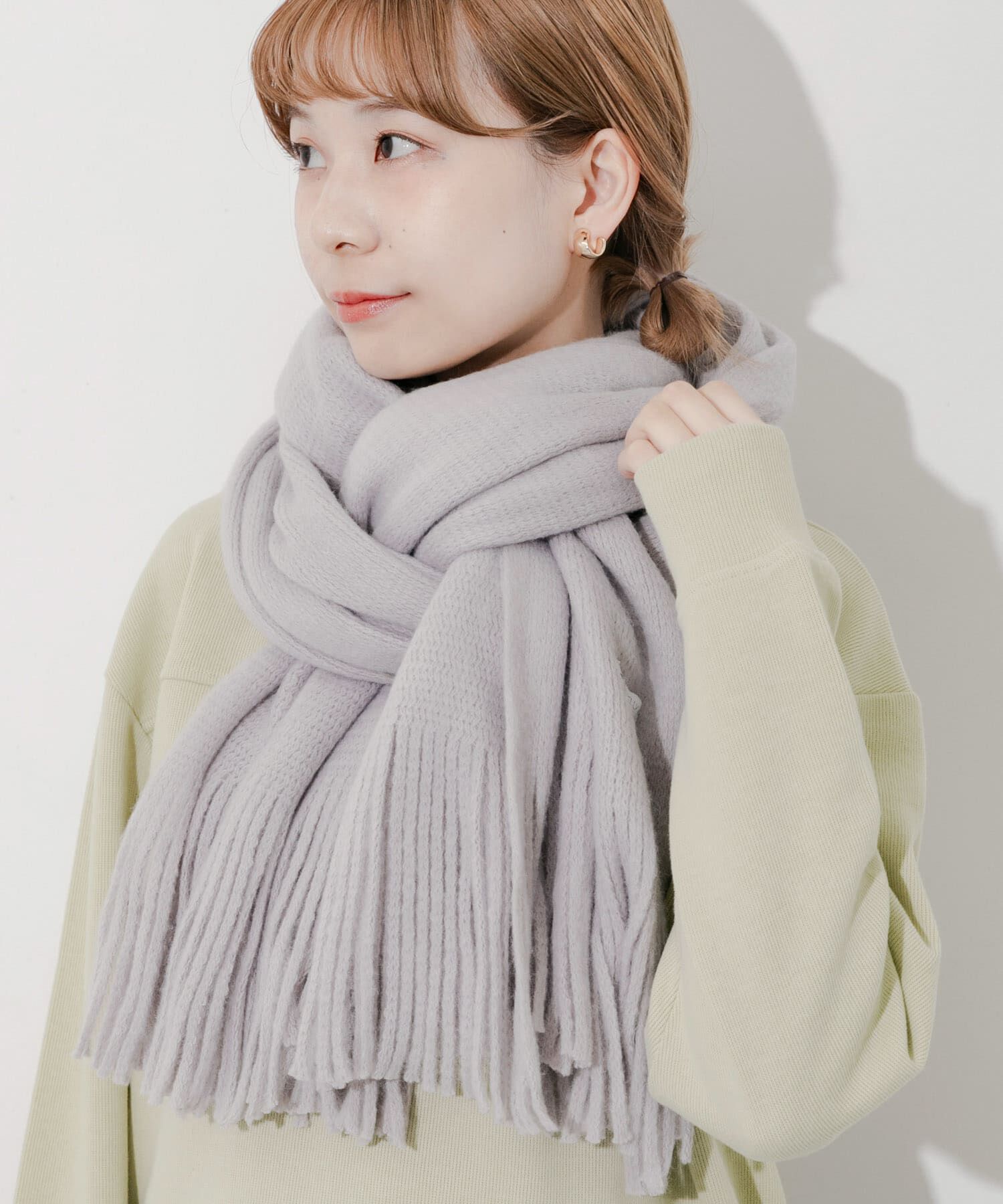 SMELLY「ソフトボリュームマフラー」|マフラー|