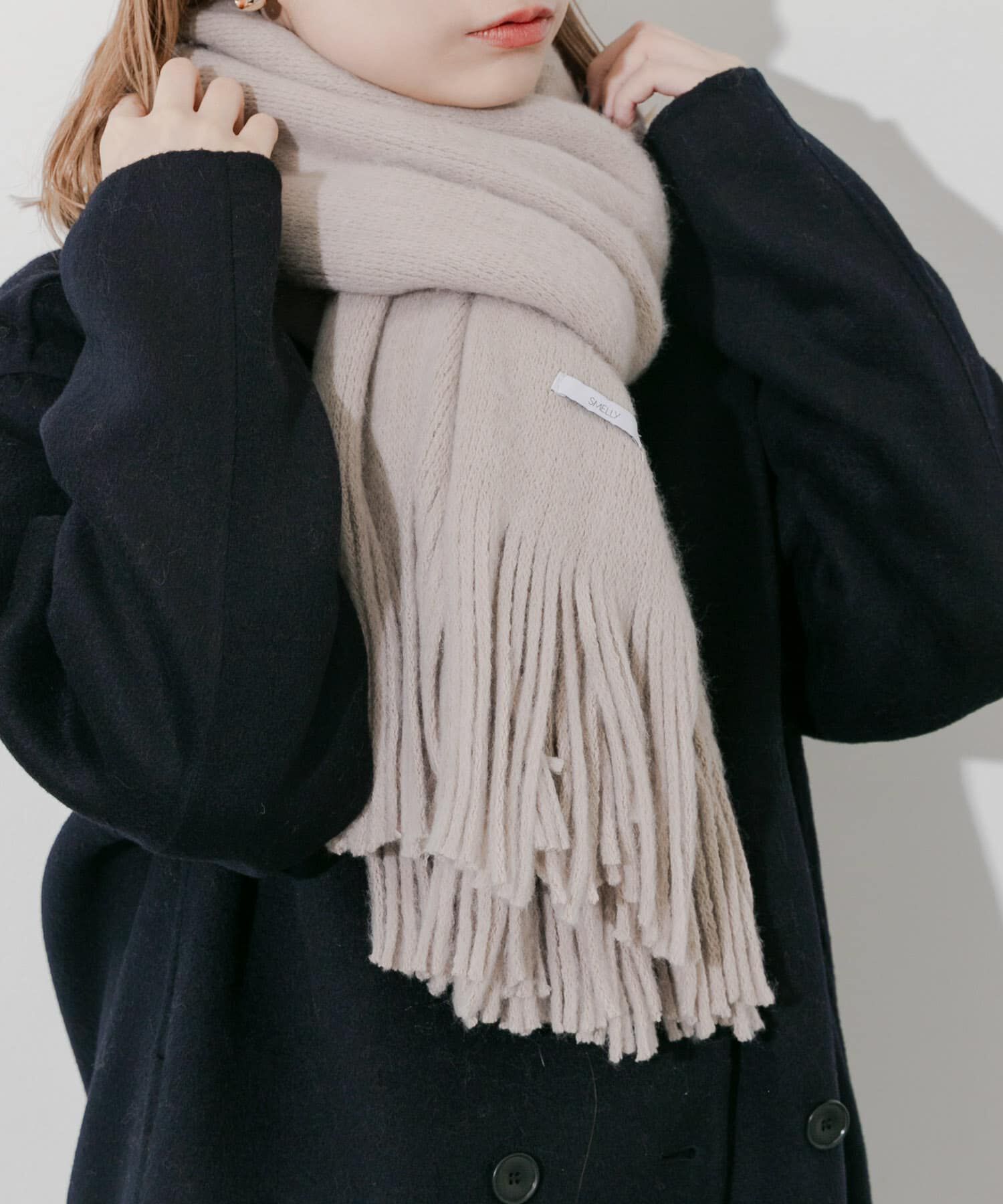 SMELLY「ソフトボリュームマフラー」|マフラー|