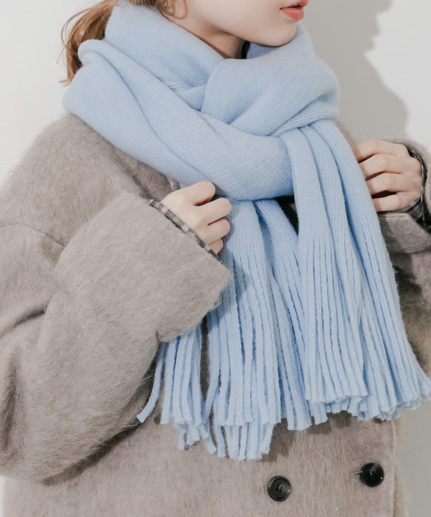 SMELLY「ソフトボリュームマフラー」|マフラー|