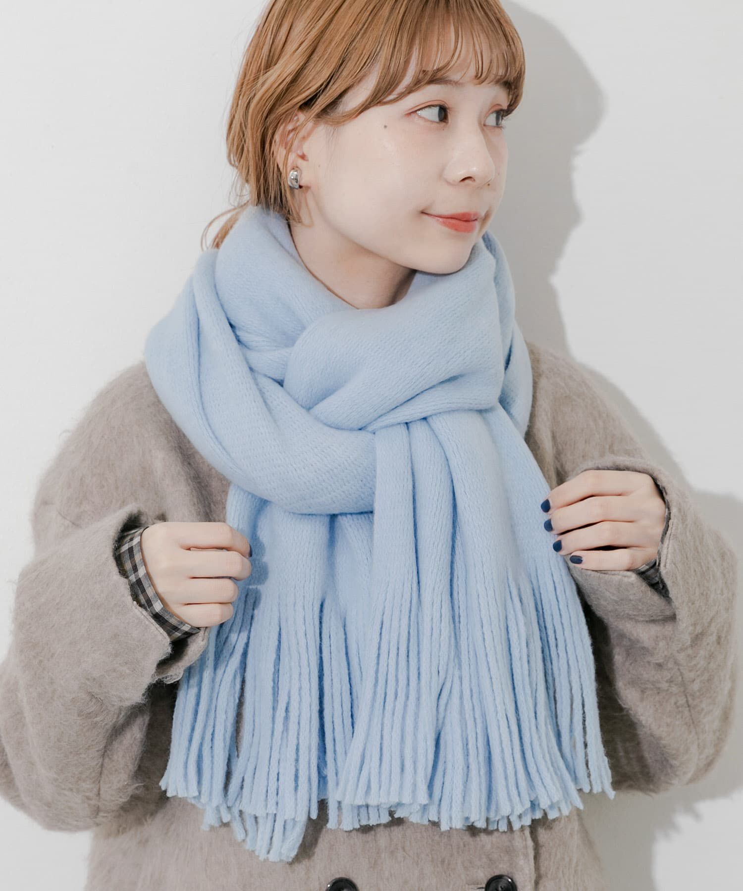 SMELLY「ソフトボリュームマフラー」|マフラー|