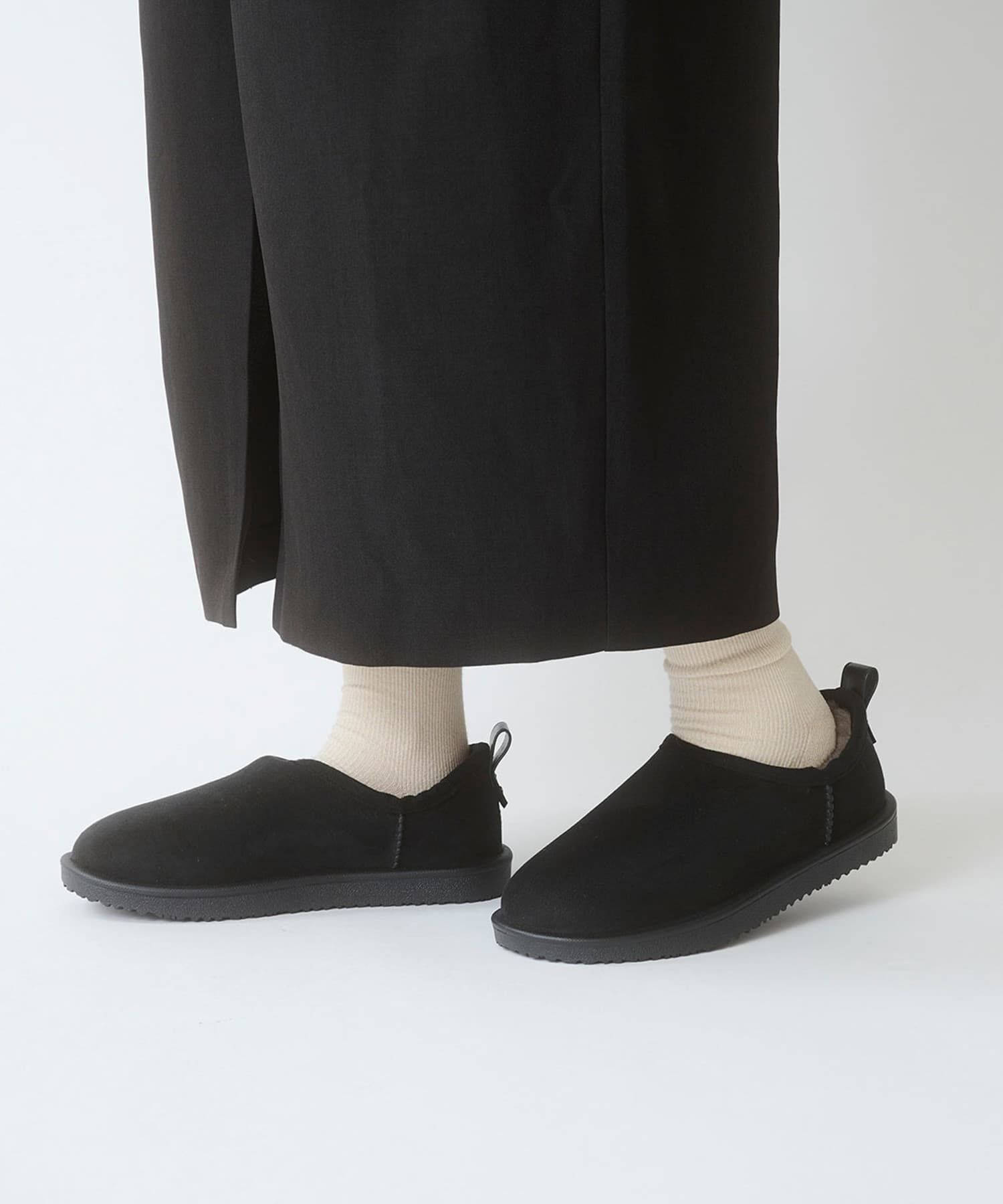 RODE SKO「TEMPERATE　SHLOKムートン風スリッポンレインシューズ」|レインシューズ|