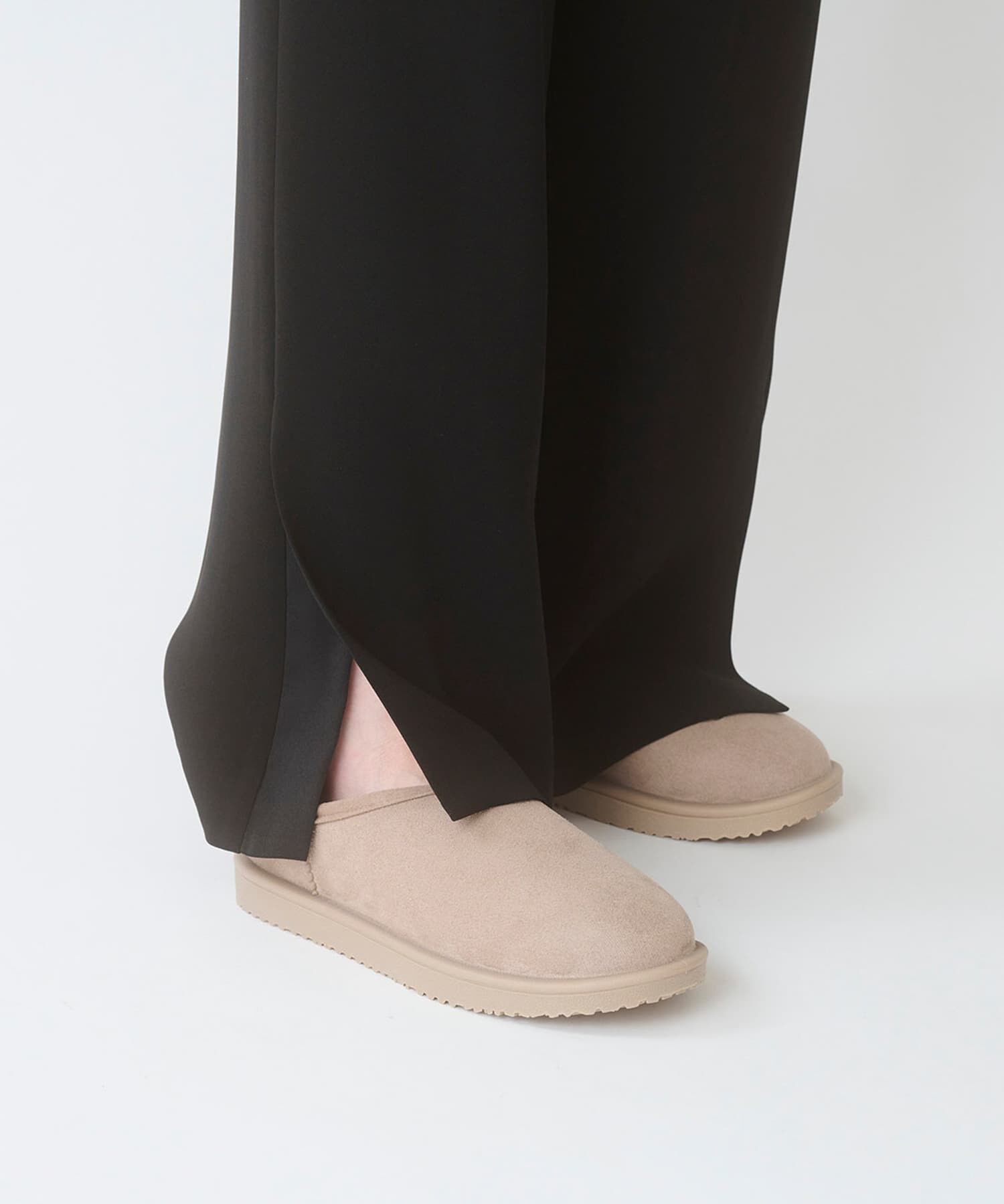 RODE SKO「TEMPERATE　SHLOKムートン風スリッポンレインシューズ」|レインシューズ|