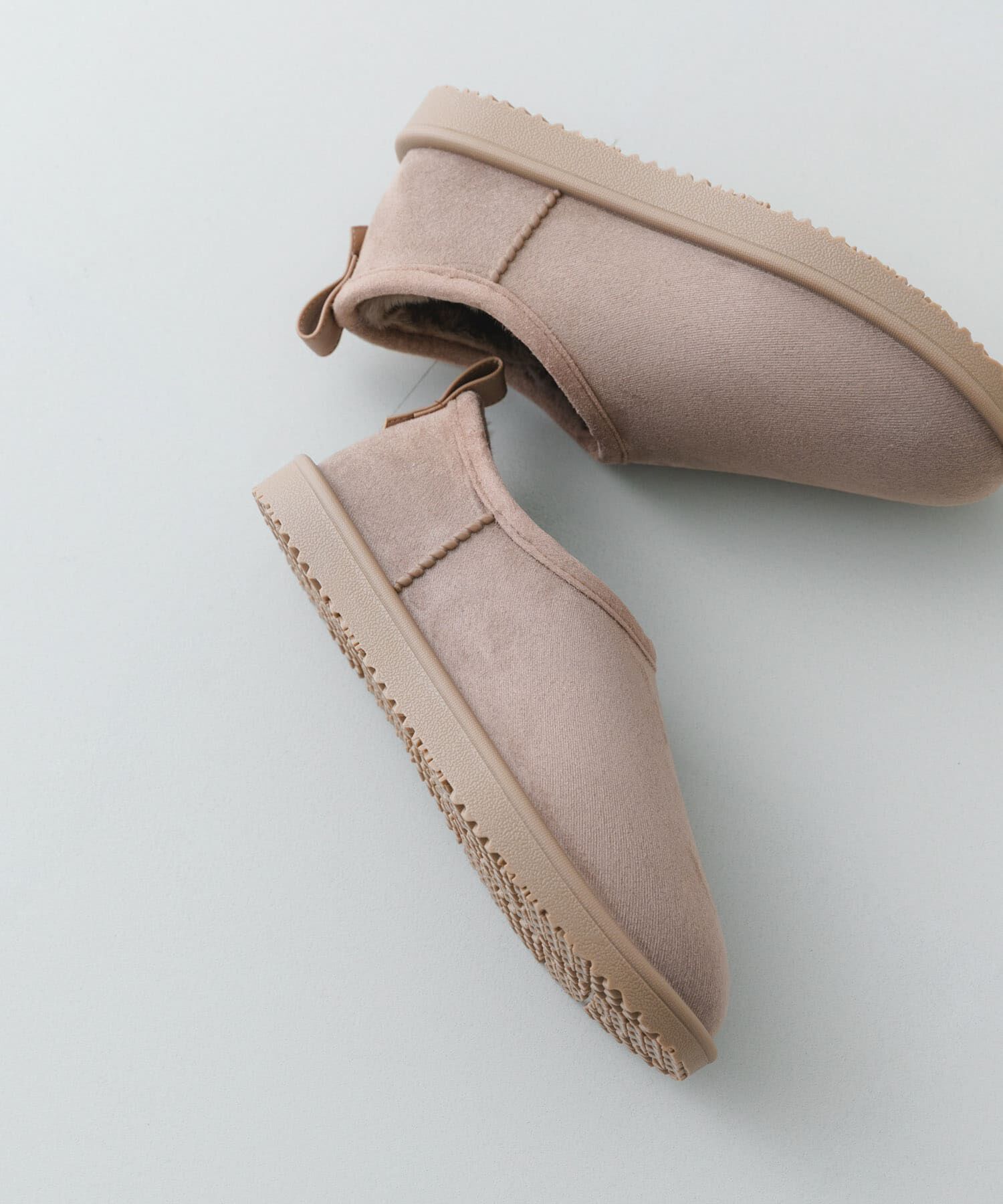 RODE SKO「TEMPERATE　SHLOKムートン風スリッポンレインシューズ」|レインシューズ|