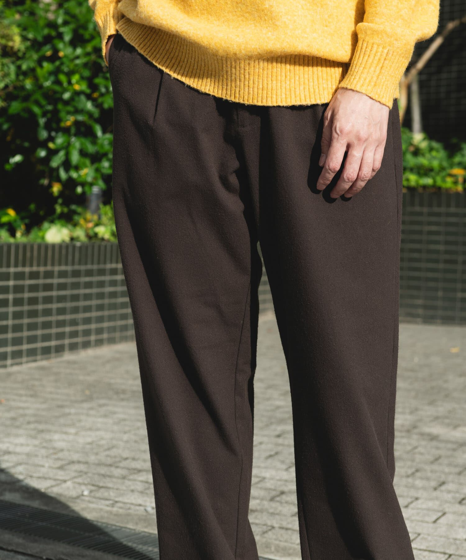 URBAN RESEARCH DOORS「起毛ウォームタッチイージートラウザー」|その他|