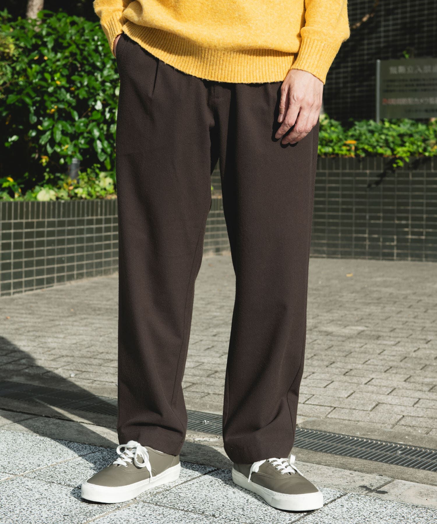 URBAN RESEARCH DOORS「起毛ウォームタッチイージートラウザー」|その他|