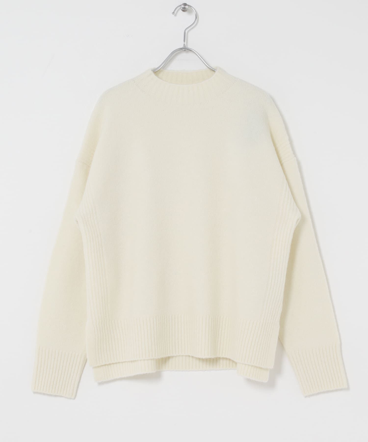 URBAN RESEARCH DOORS「ハイネックサイドスリットニット」|ニット・セーター|