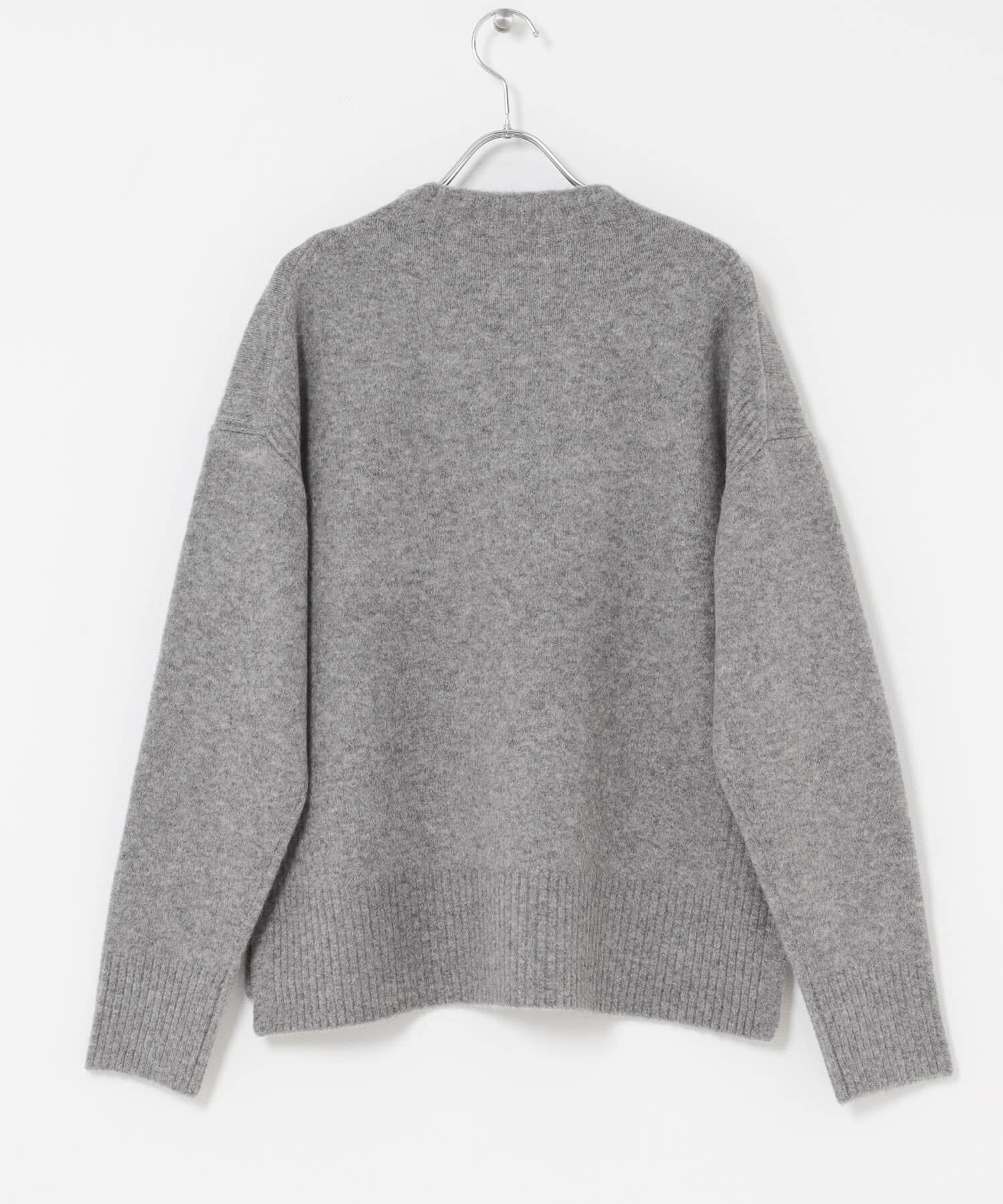 URBAN RESEARCH DOORS「ハイネックサイドスリットニット」|ニット・セーター|