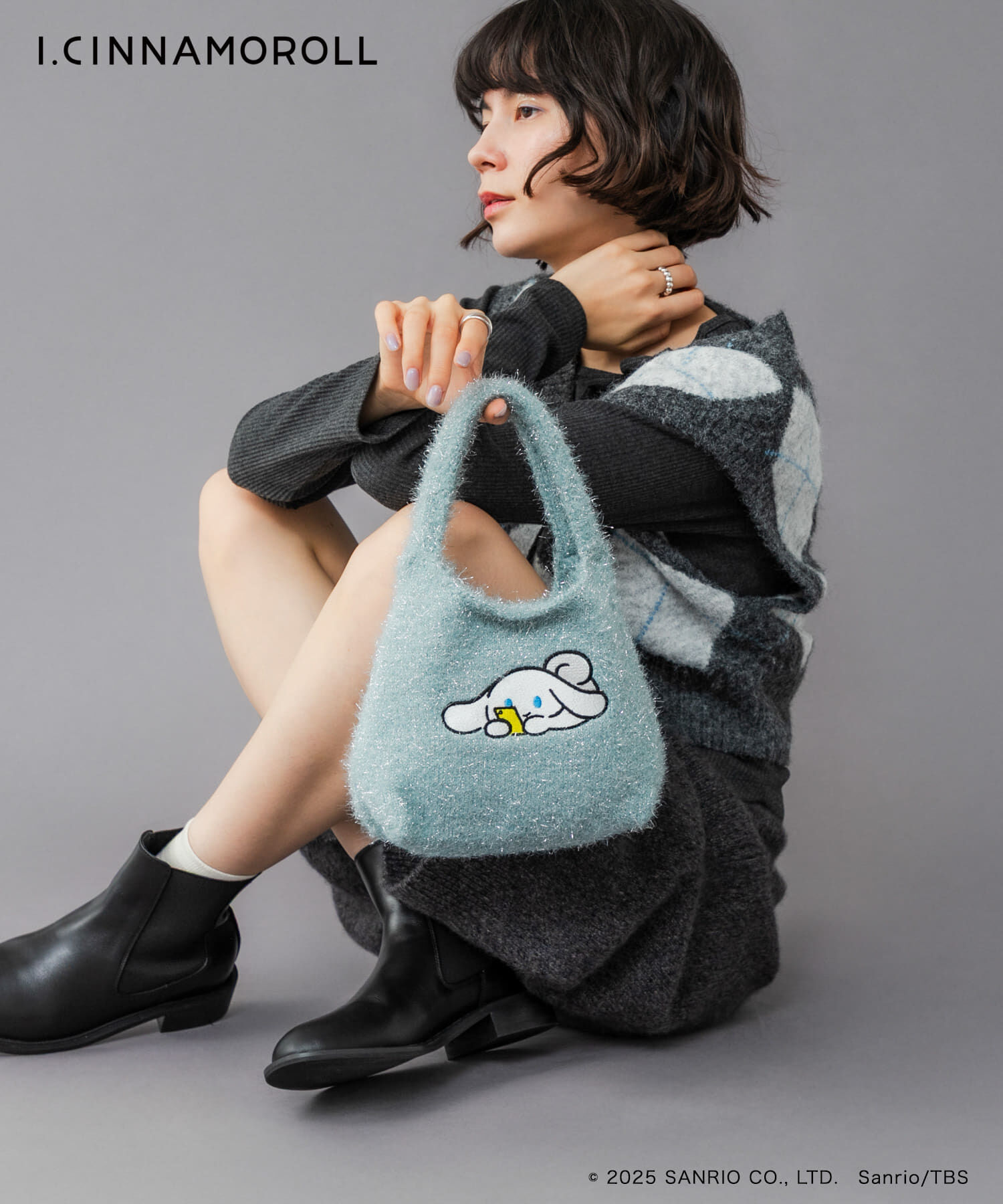 RODE SKO「アイシナモロール ラメショッパー」|トートバッグ|