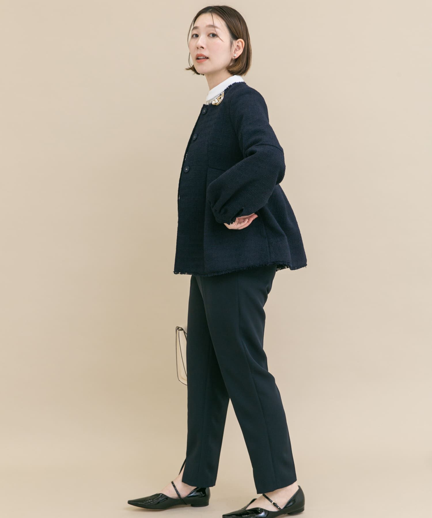 URBAN RESEARCH ROSSO「『WEB限定』ツイードペプラムジャケット+パンツ」|その他|