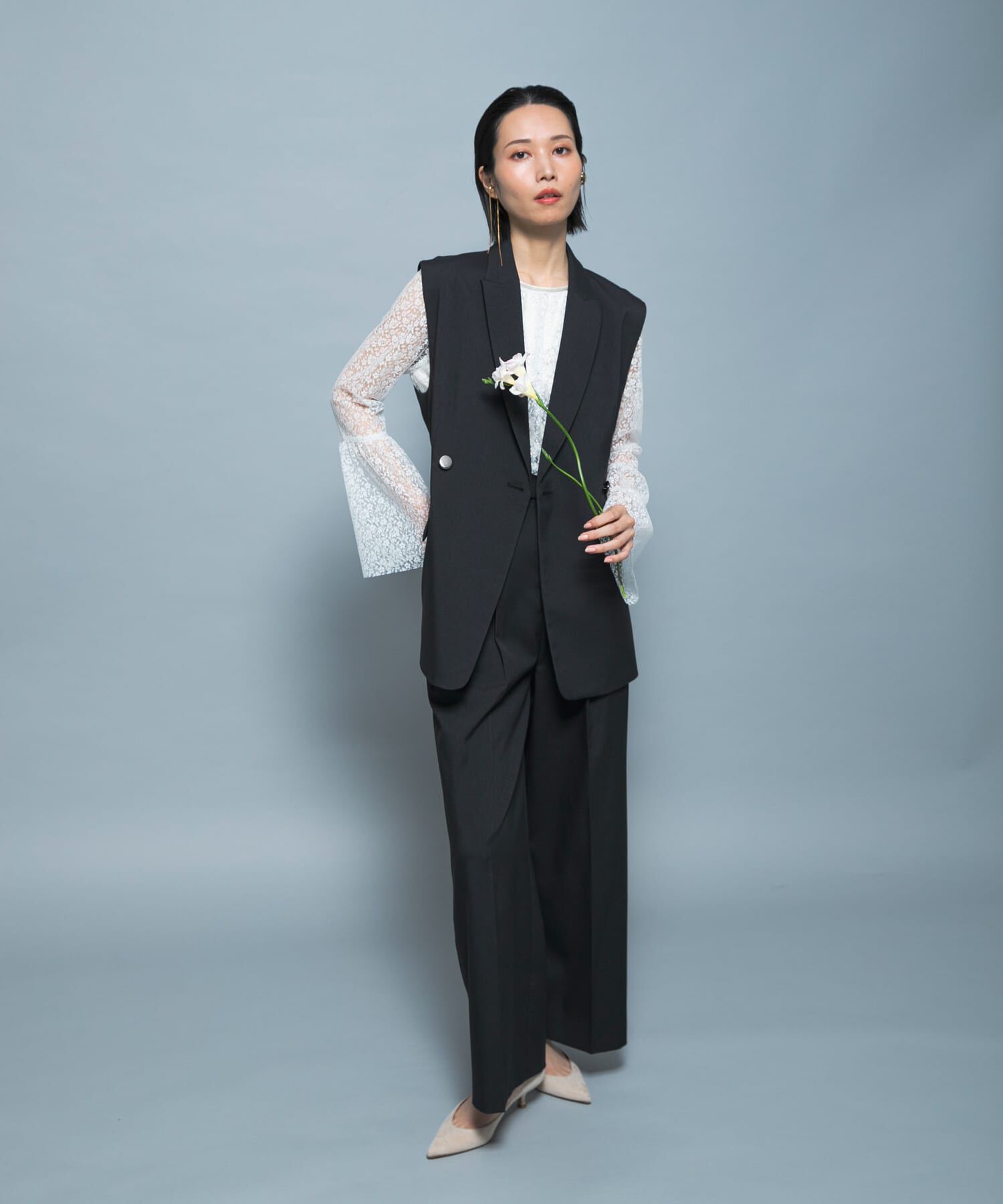 URBAN RESEARCH ROSSO「防シワシャンブレーツイルタックパンツ」|その他|