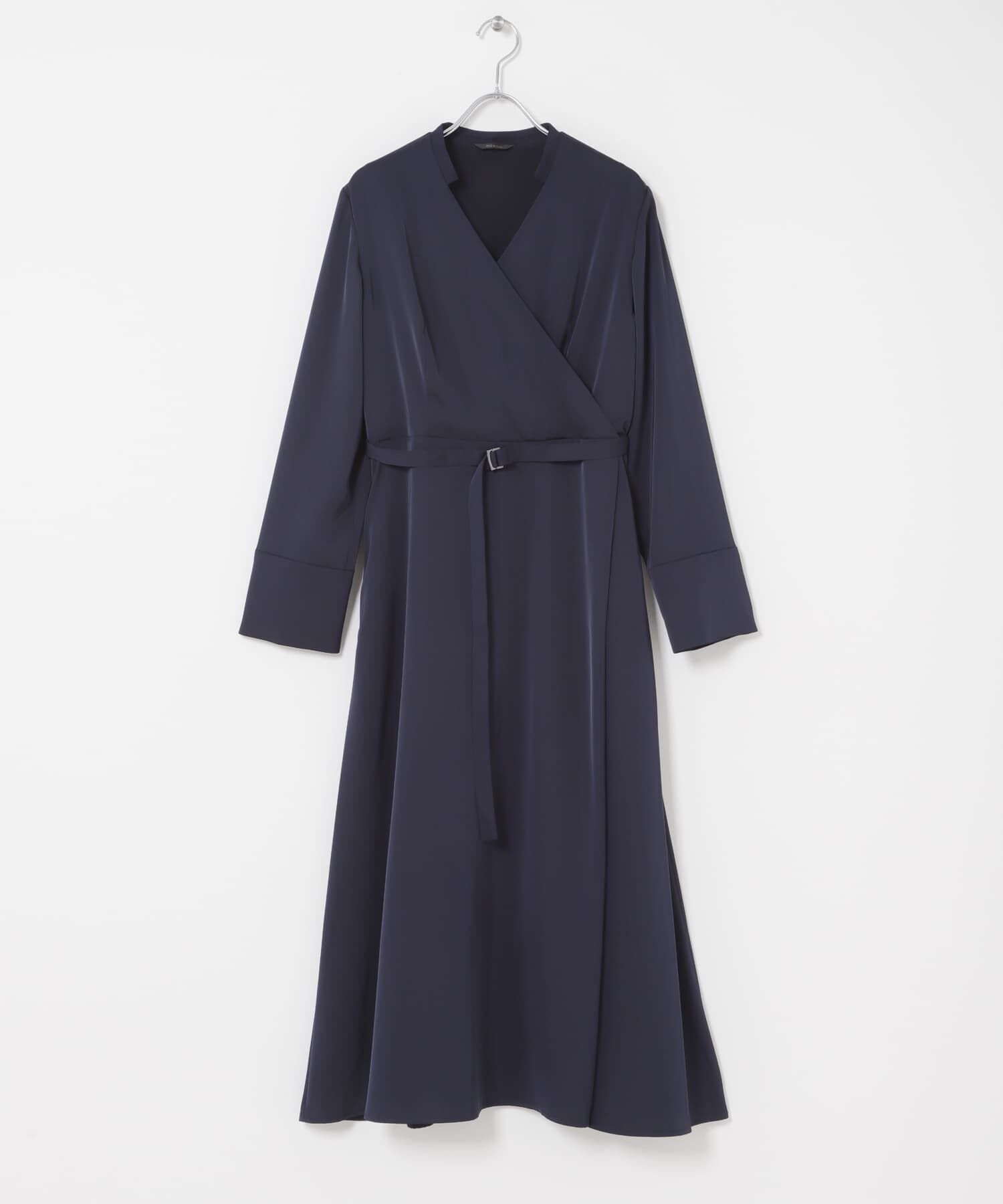 URBAN RESEARCH ROSSO「ベルト付カシュクールサテンワンピース」|ワンピース|