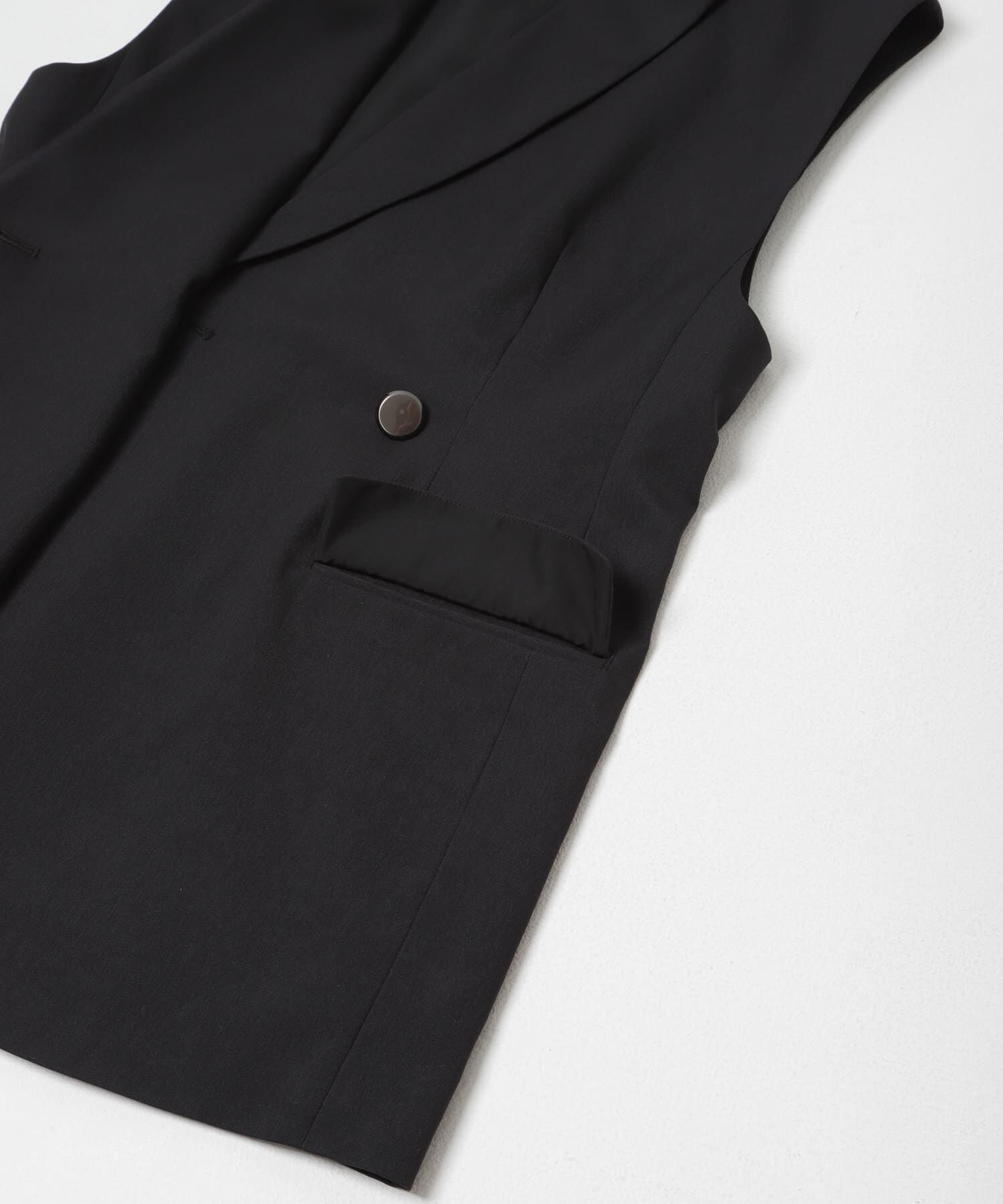 URBAN RESEARCH ROSSO「防シワシャンブレーツイルダブルジレ」|ベスト・ジレ|