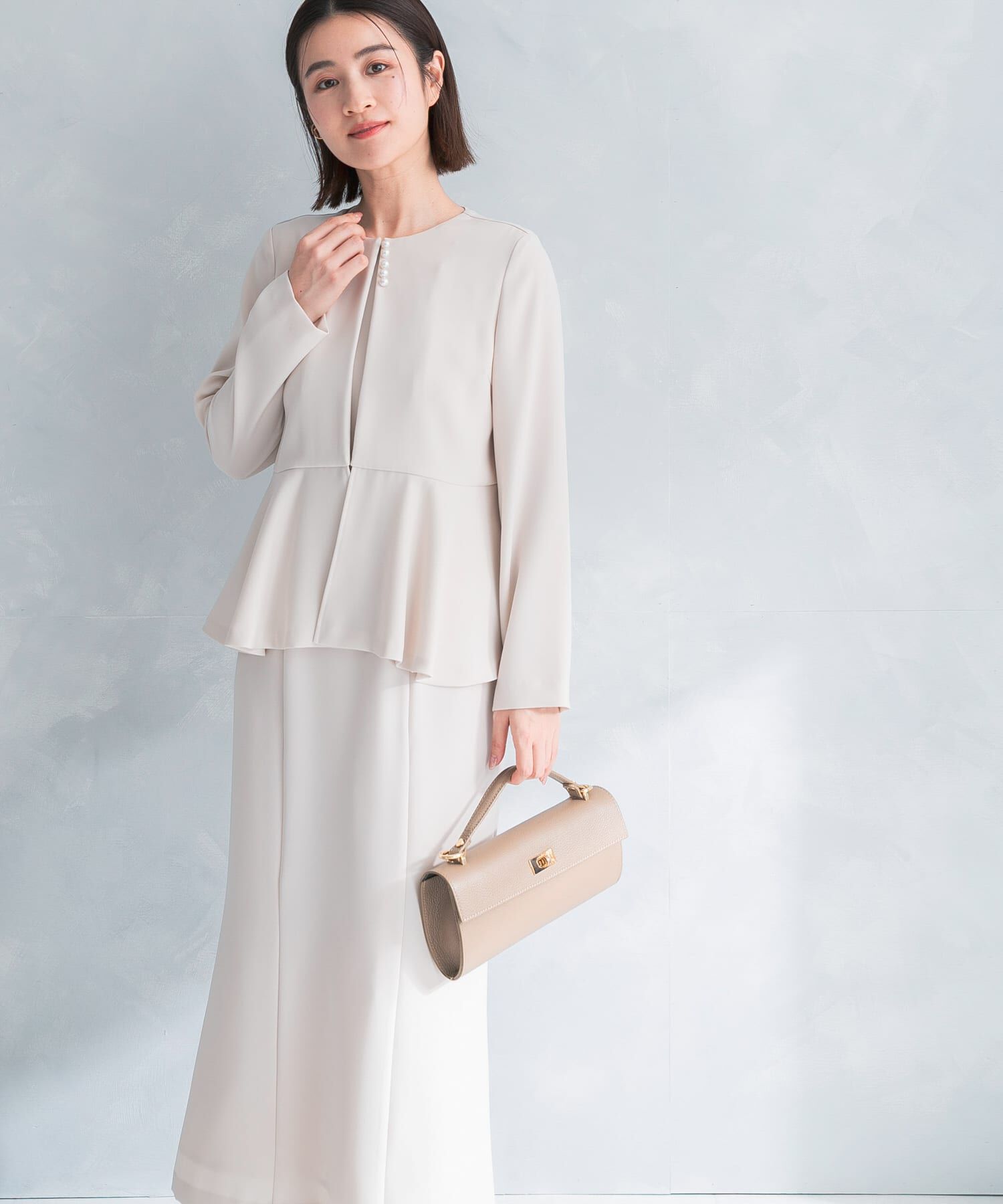 URBAN RESEARCH ROSSO「kaene　フレアジャケットセットワンピース」|ワンピース|