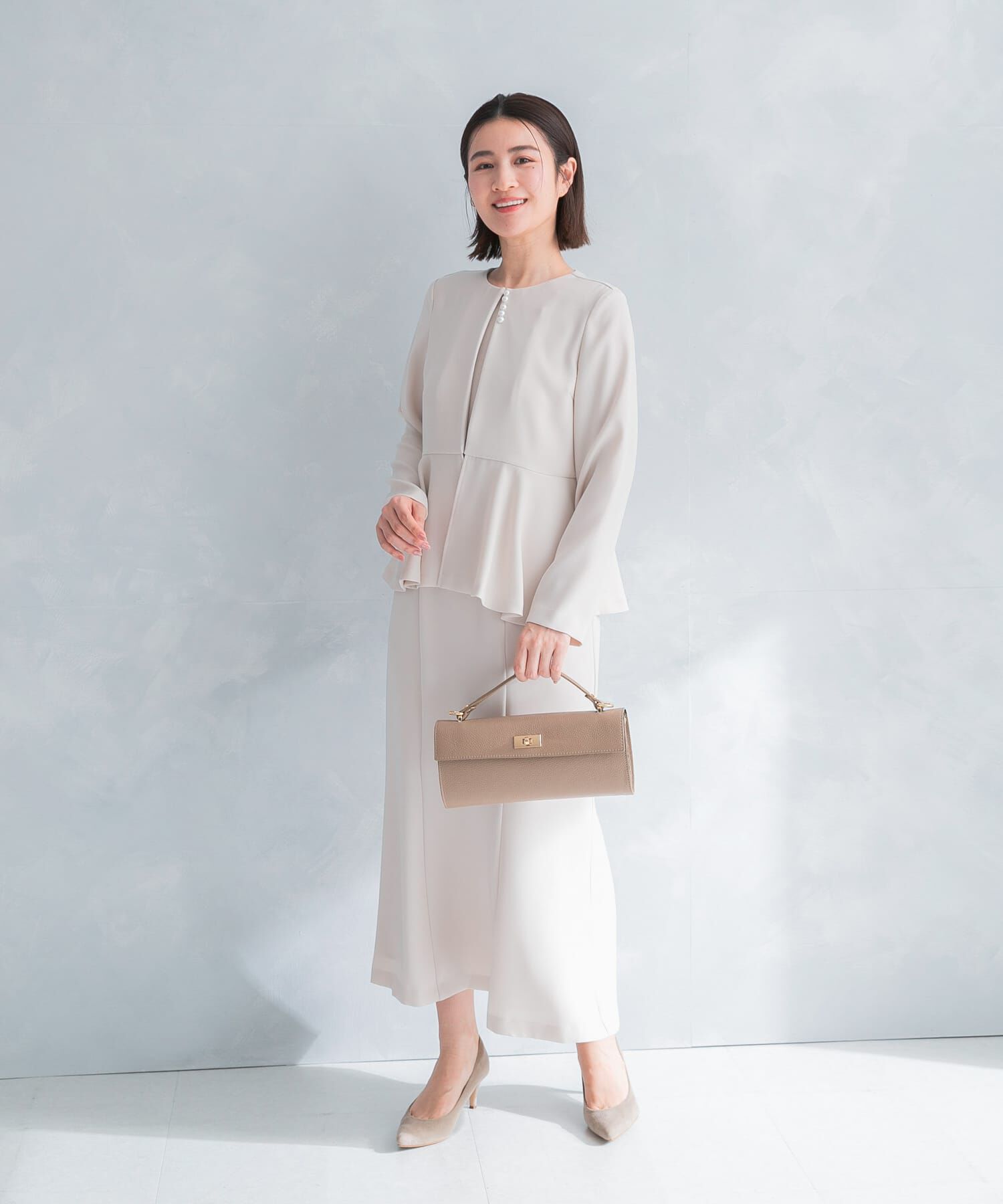 URBAN RESEARCH ROSSO「kaene　フレアジャケットセットワンピース」|ワンピース|