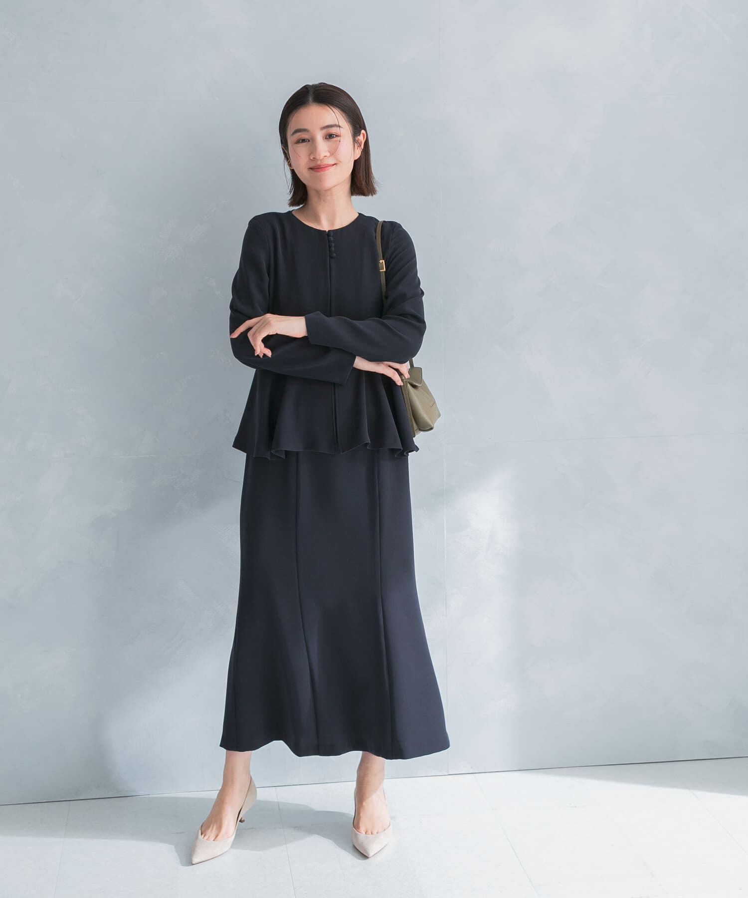 URBAN RESEARCH ROSSO「kaene　フレアジャケットセットワンピース」|ワンピース|