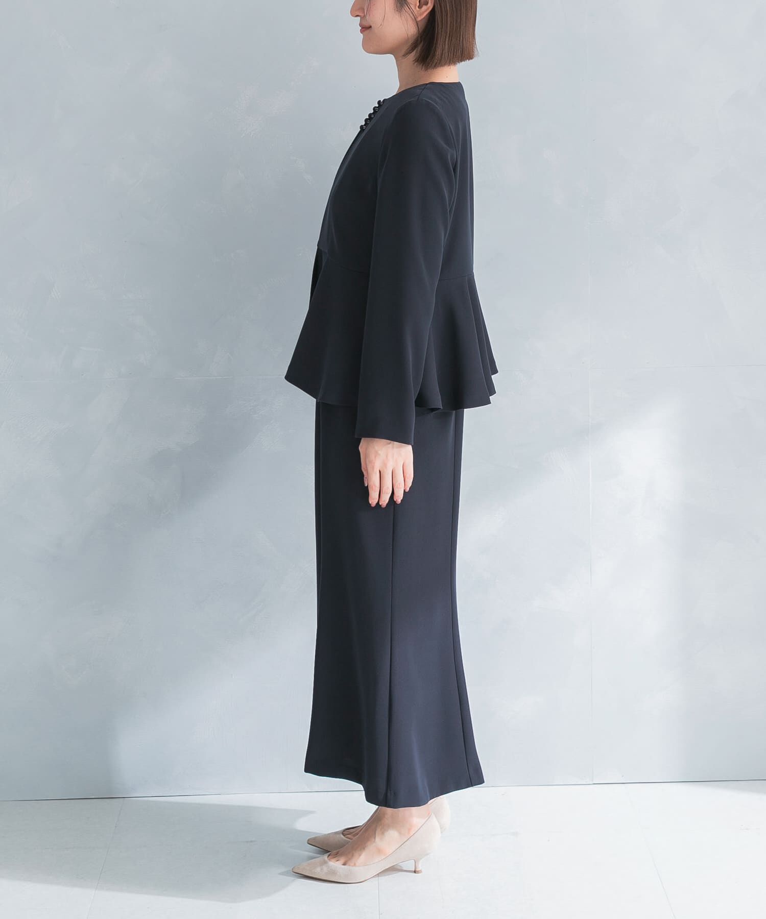 URBAN RESEARCH ROSSO「kaene　フレアジャケットセットワンピース」|ワンピース|