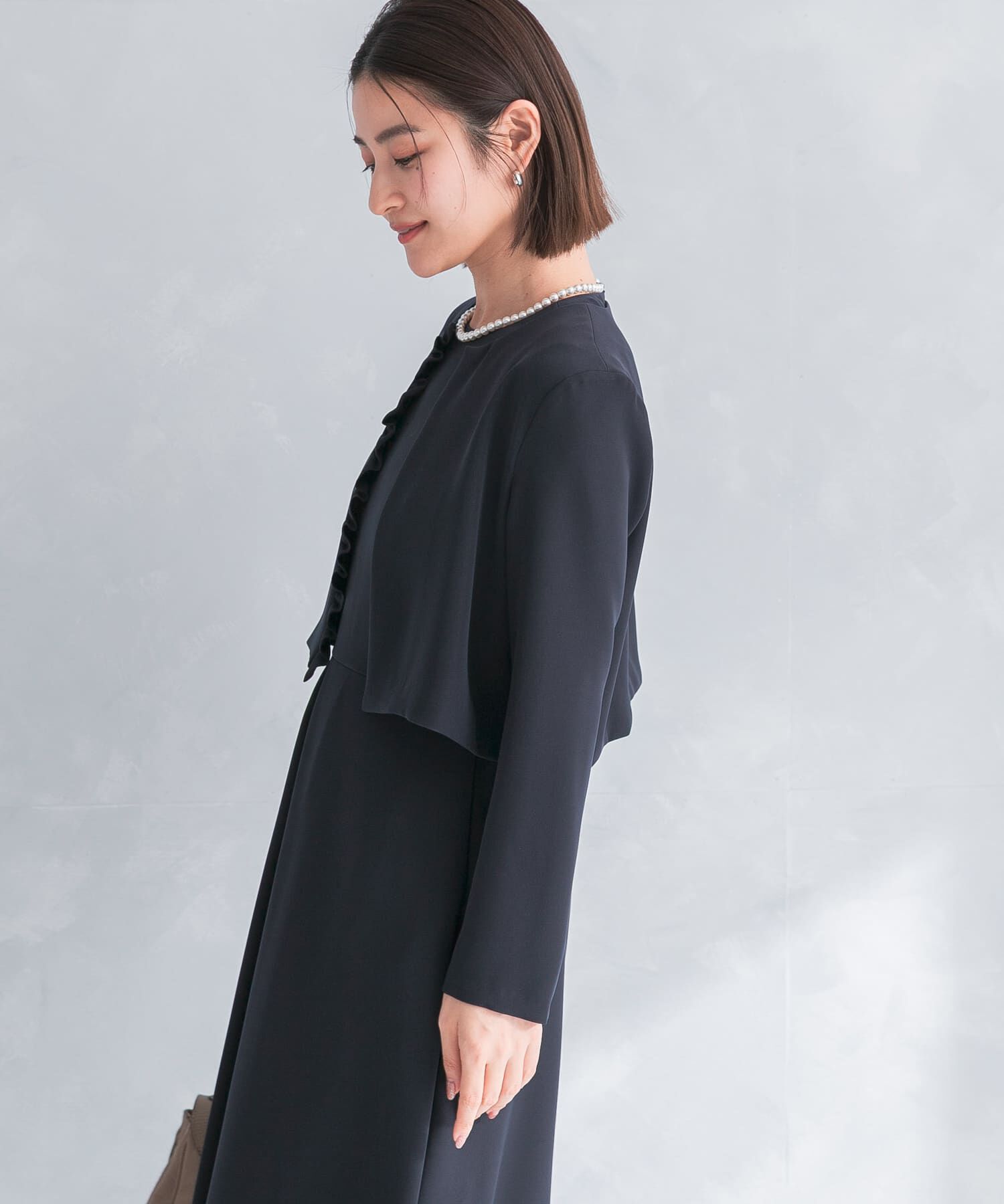 URBAN RESEARCH ROSSO「kaene　シフォンフリルジャケット」|その他|