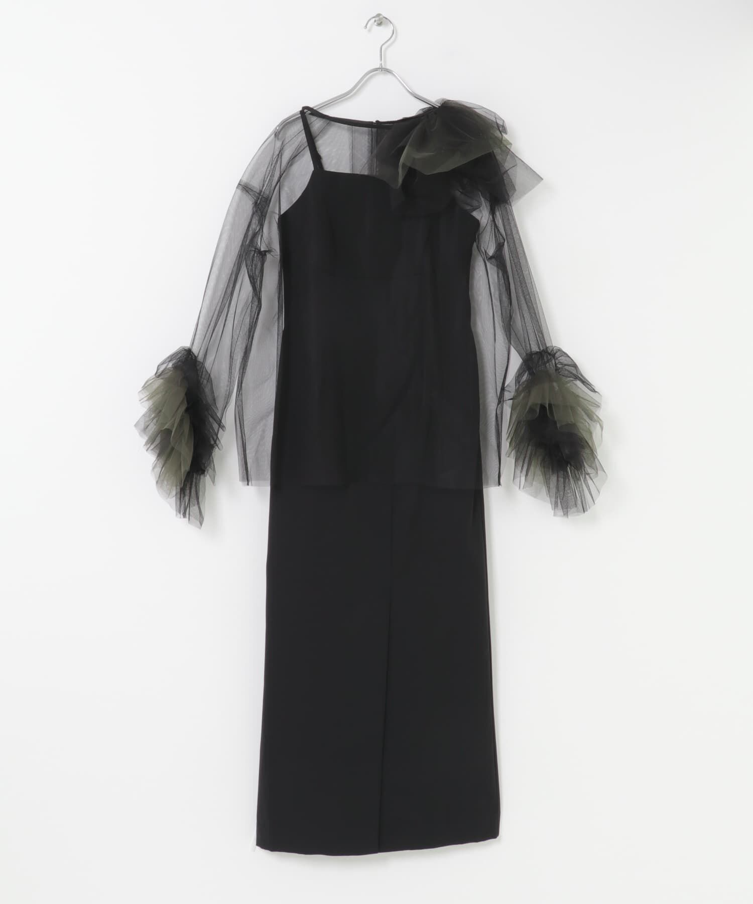 URBAN RESEARCH ROSSO「ANDRESD　BLOOMING TULLE DRESS」|ワンピース|