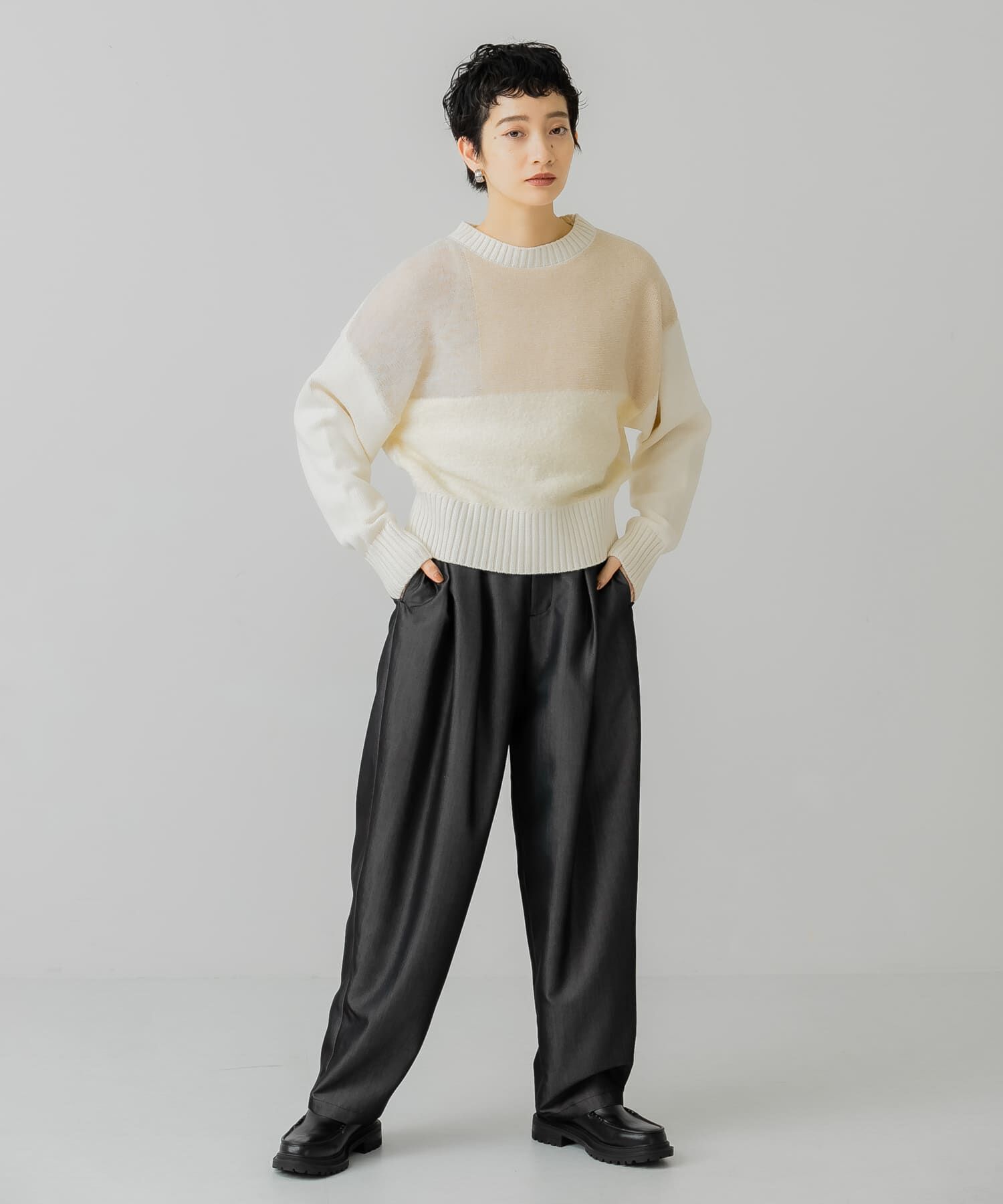  「コクーンシルエットパンツ」|その他|