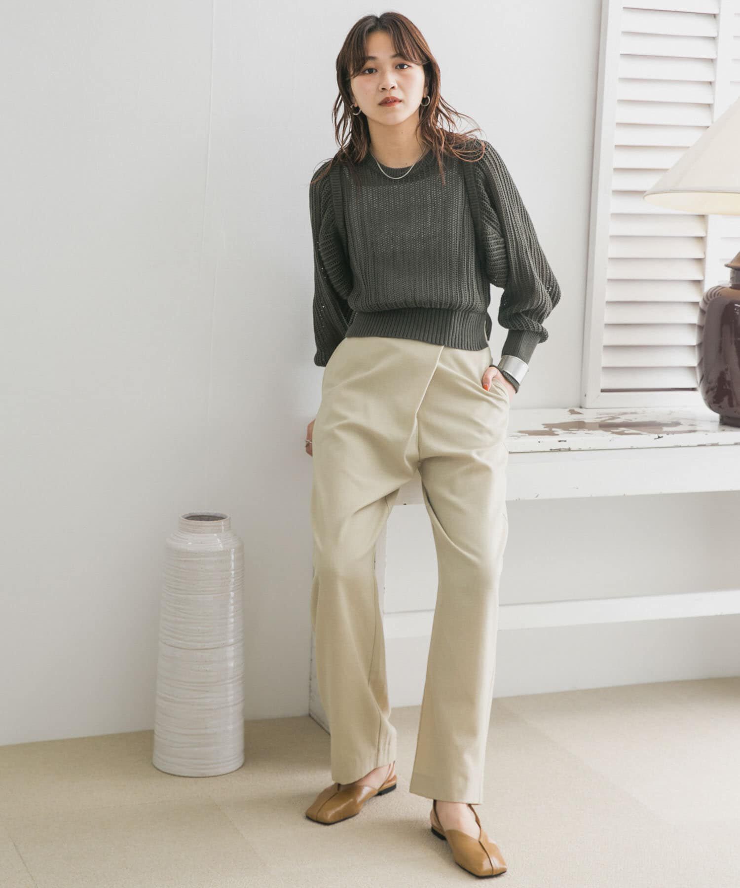  「ルーズボトムアシメパンツ」|その他|