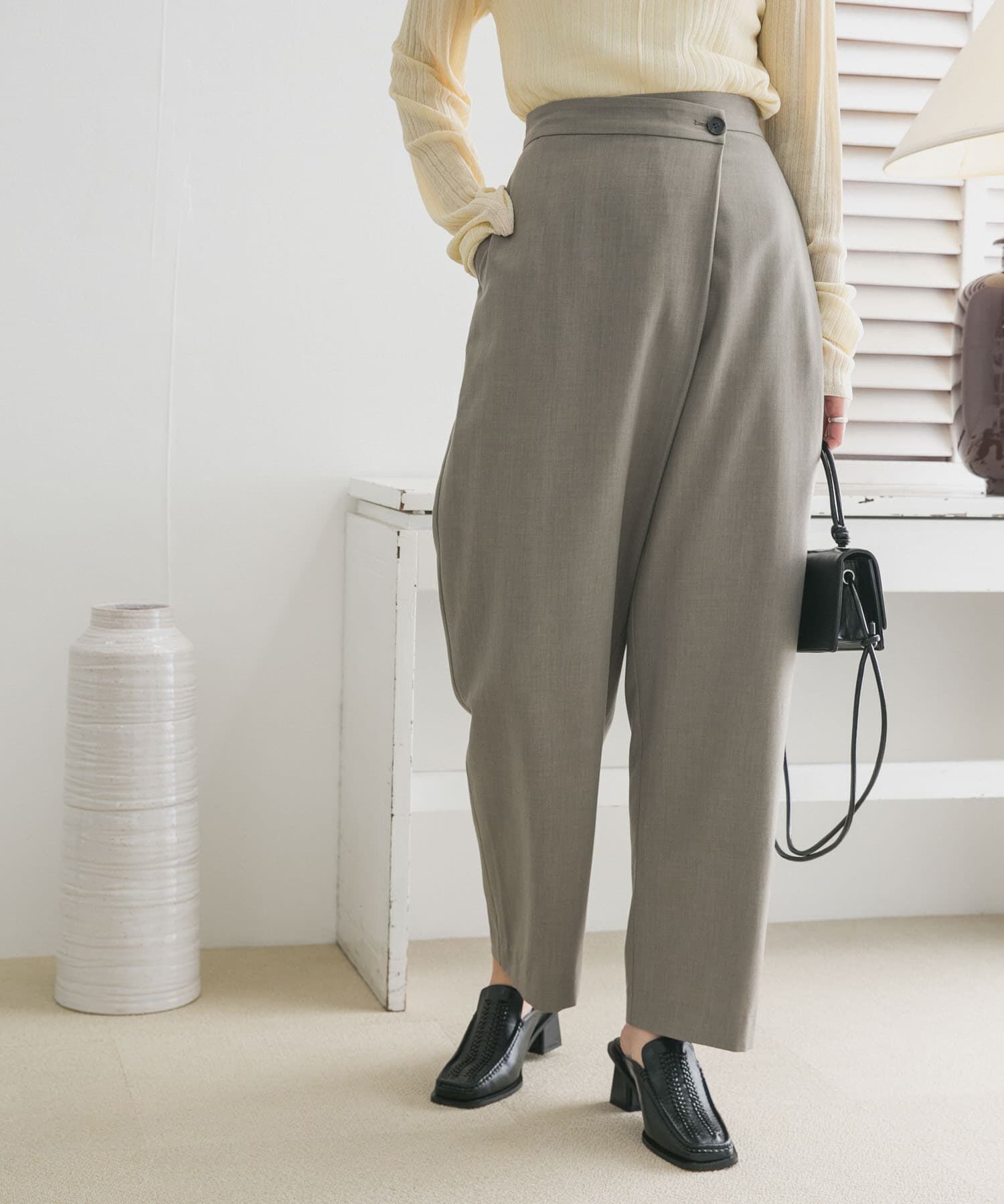  「ルーズボトムアシメパンツ」|その他|