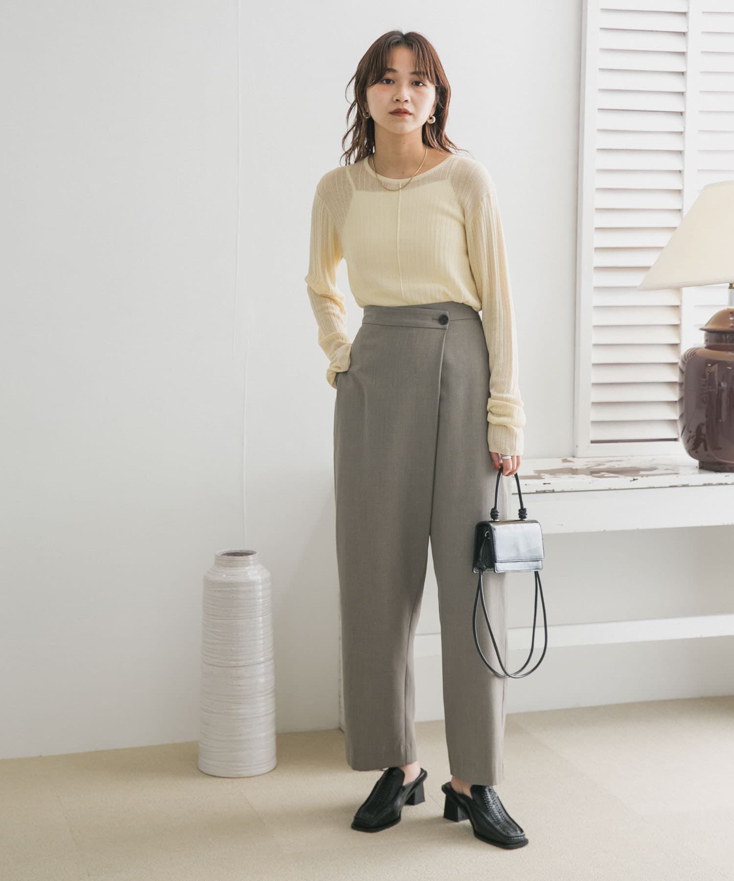  「ルーズボトムアシメパンツ」|その他|