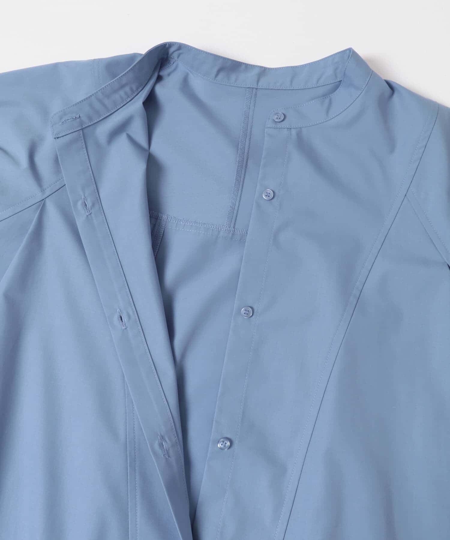  「WIDEフレアミニシャツワンピース」|ワンピース|