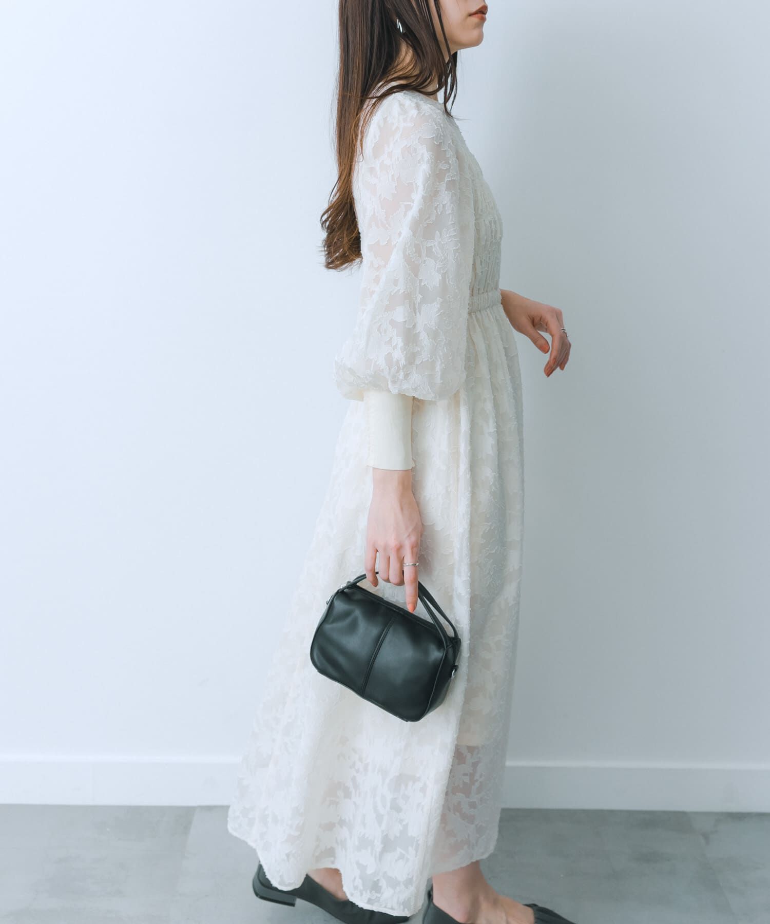 SENSE OF PLACE by URBAN RESEARCH「ウエストマークシャーリングワンピース」|ワンピース|