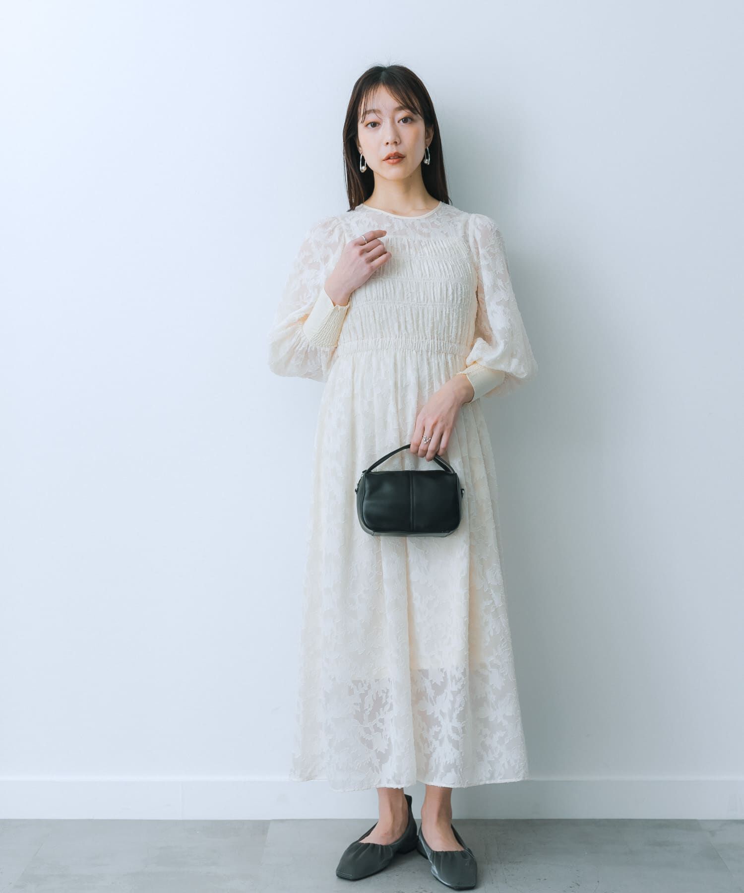 SENSE OF PLACE by URBAN RESEARCH「ウエストマークシャーリングワンピース」|ワンピース|