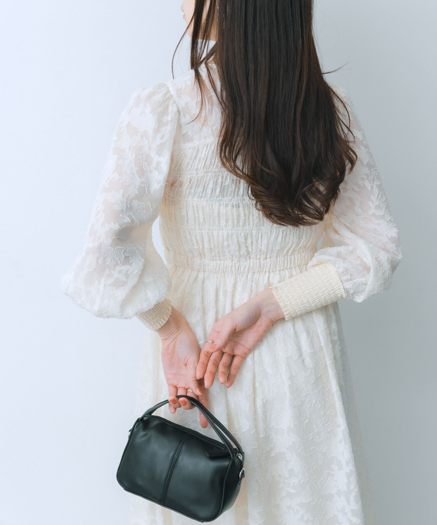 SENSE OF PLACE by URBAN RESEARCH「ウエストマークシャーリングワンピース」|ワンピース|