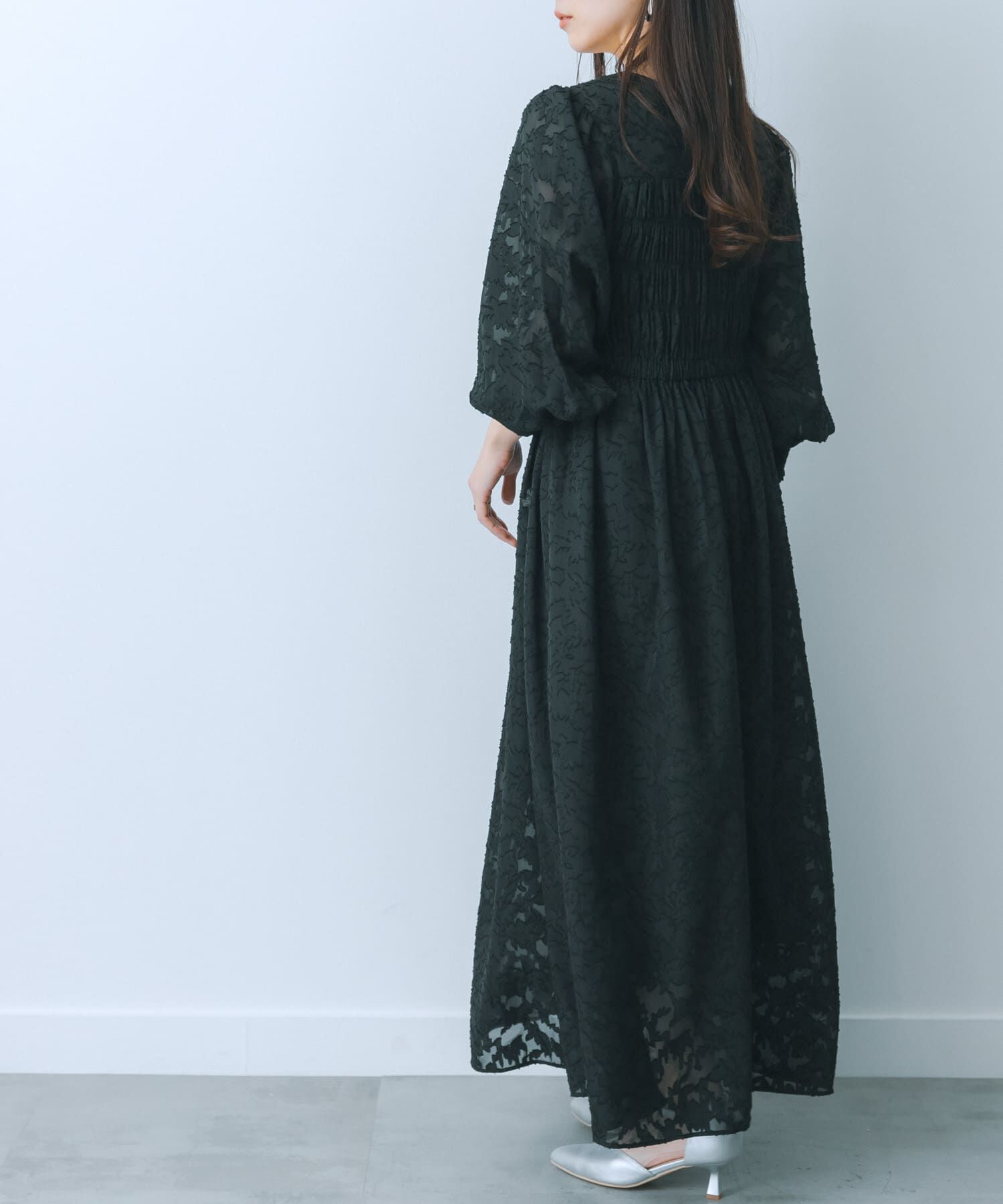 SENSE OF PLACE by URBAN RESEARCH「ウエストマークシャーリングワンピース」|ワンピース|