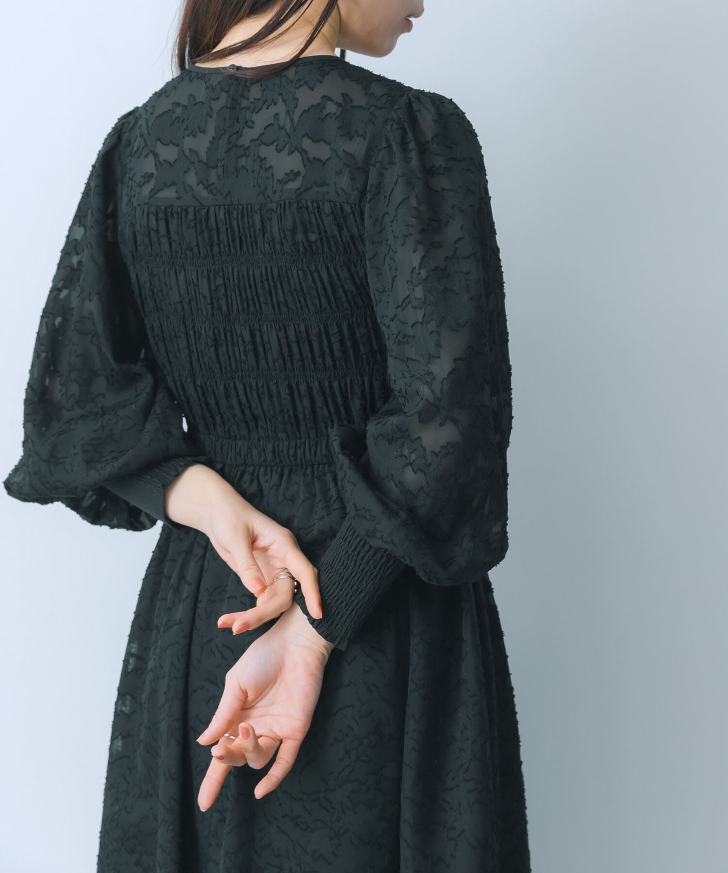 SENSE OF PLACE by URBAN RESEARCH「ウエストマークシャーリングワンピース」|ワンピース|