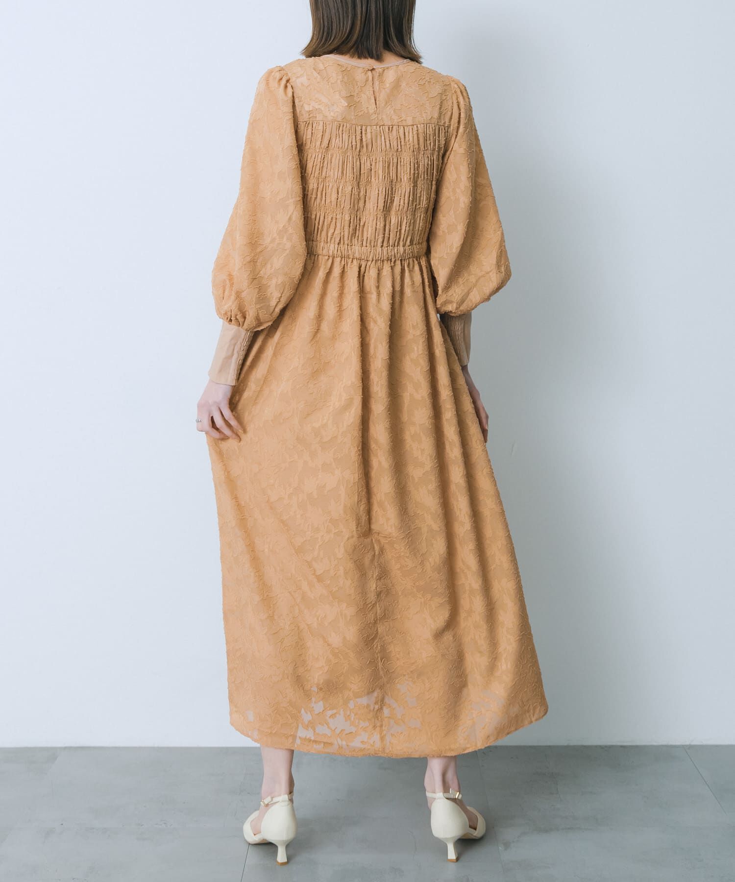 SENSE OF PLACE by URBAN RESEARCH「ウエストマークシャーリングワンピース」|ワンピース|