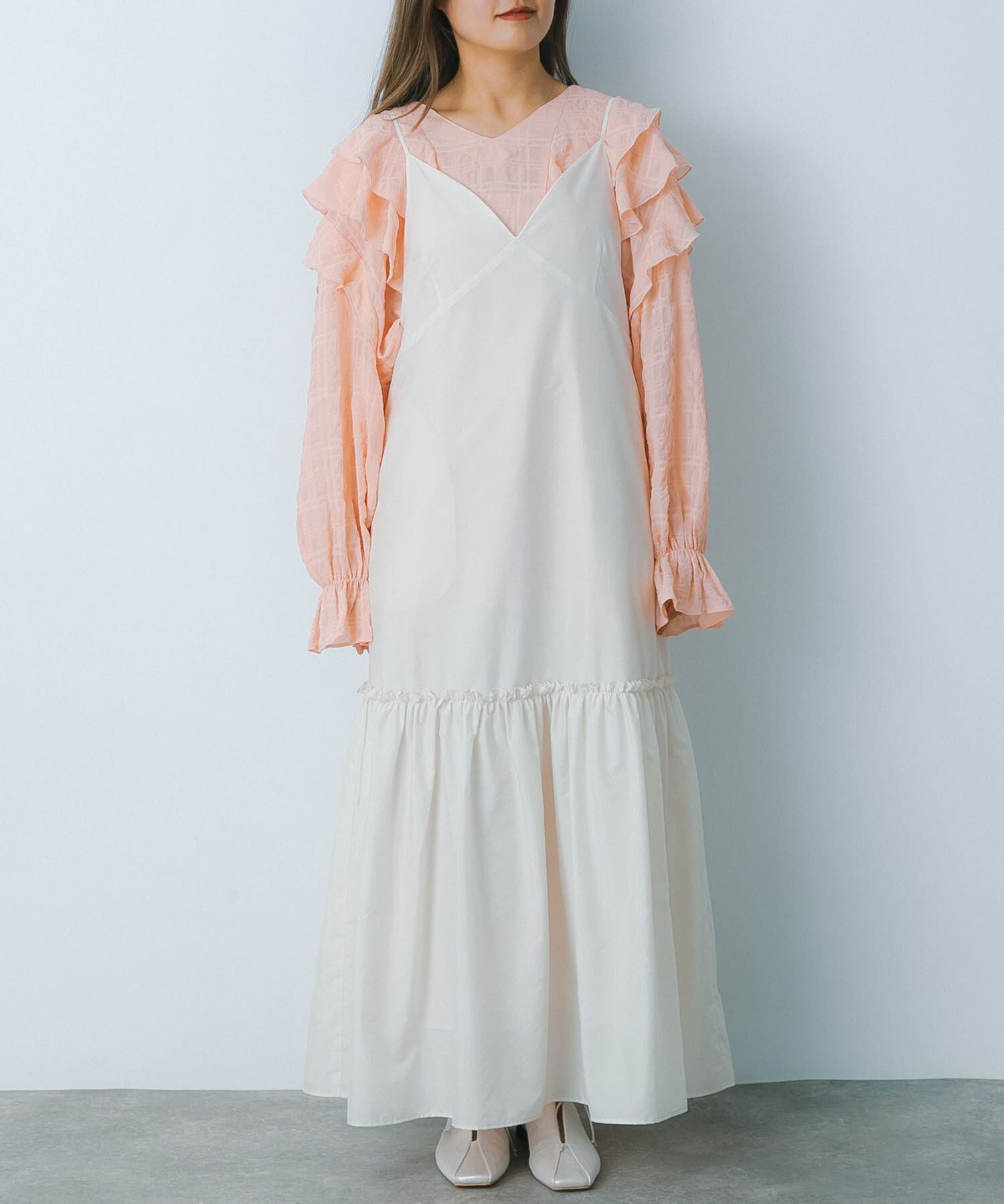 SENSE OF PLACE by URBAN RESEARCH「ティアードキャミワンピース」|ワンピース|