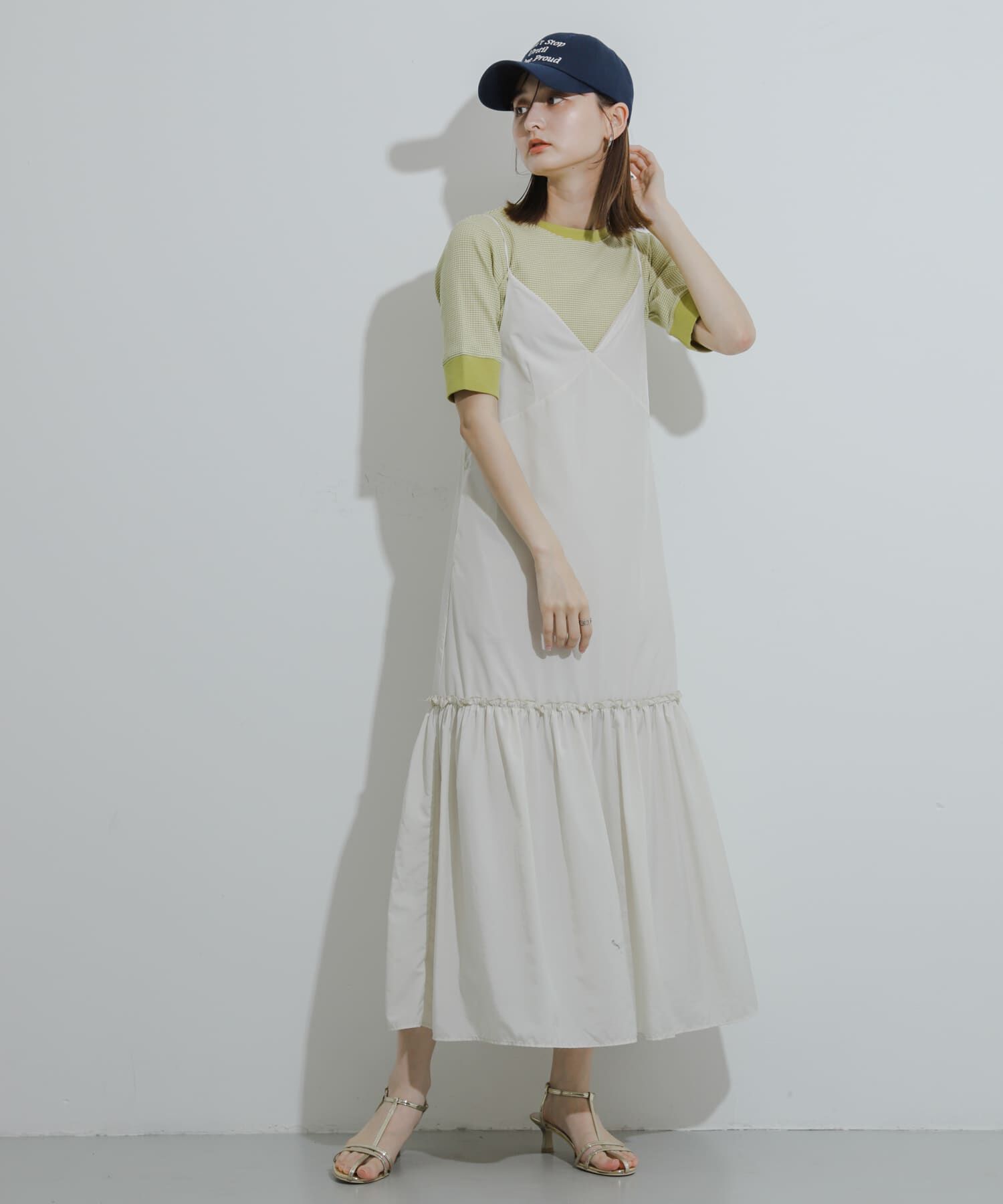 SENSE OF PLACE by URBAN RESEARCH「ティアードキャミワンピース」|ワンピース|