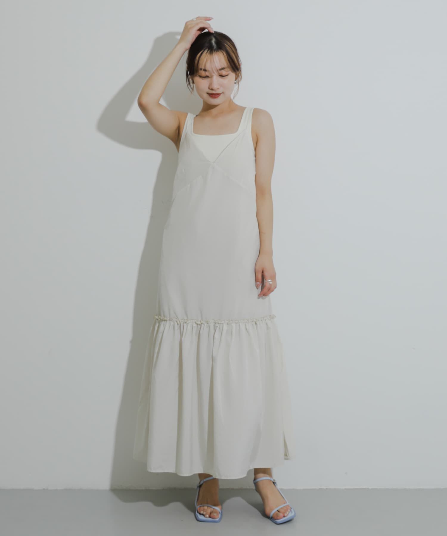SENSE OF PLACE by URBAN RESEARCH「ティアードキャミワンピース」|ワンピース|