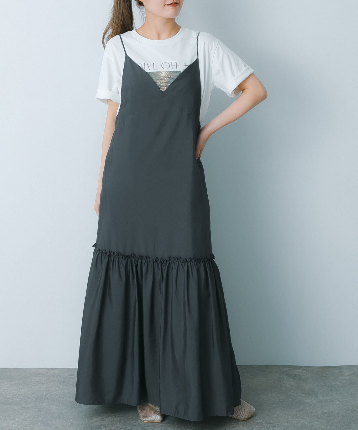 SENSE OF PLACE by URBAN RESEARCH「ティアードキャミワンピース」|ワンピース|