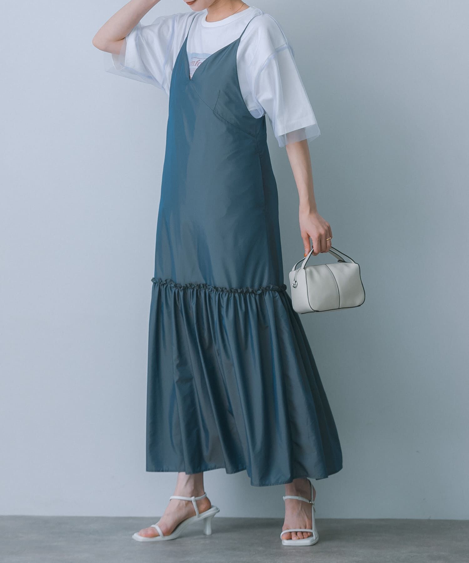 SENSE OF PLACE by URBAN RESEARCH「ティアードキャミワンピース」|ワンピース|