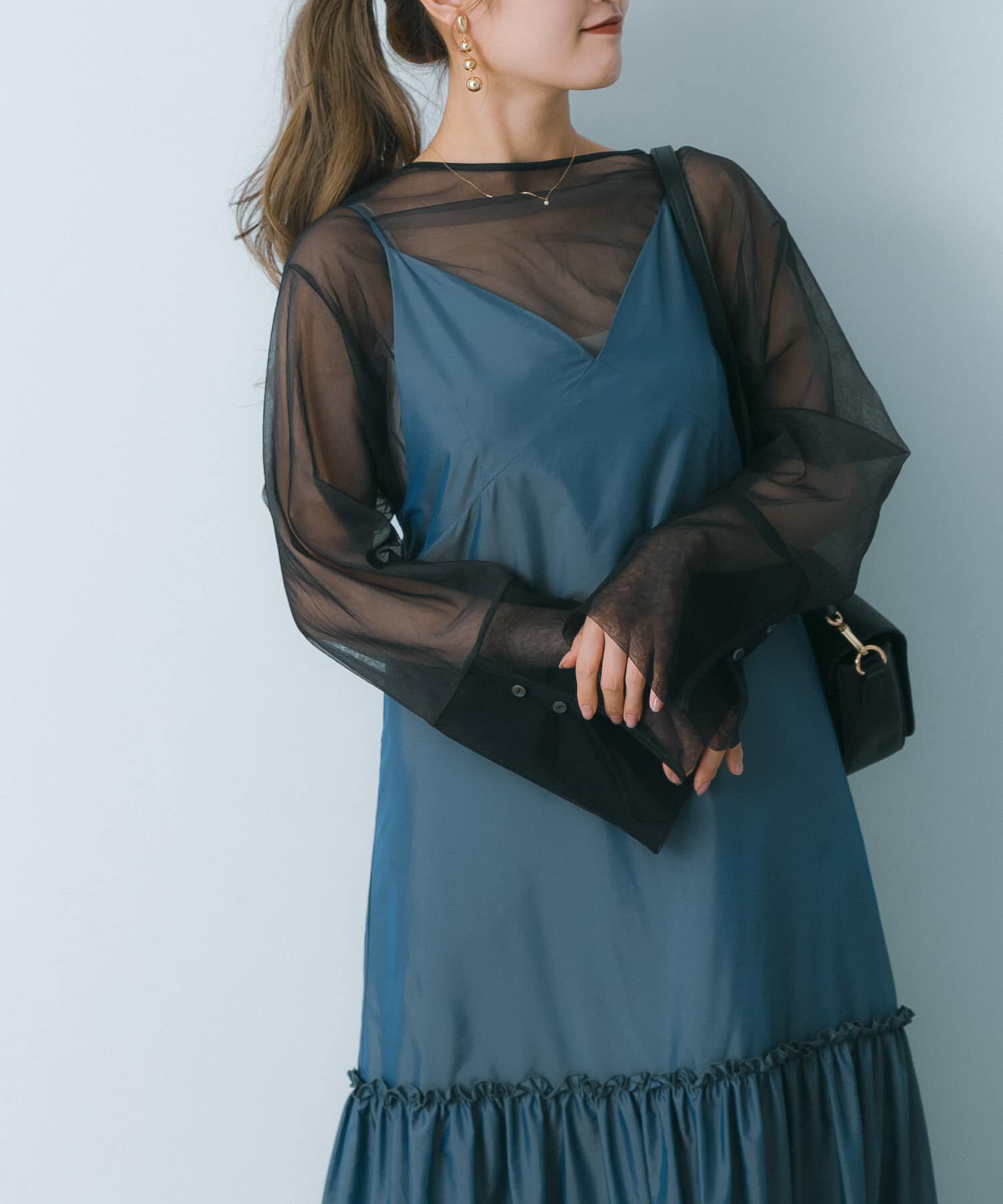 SENSE OF PLACE by URBAN RESEARCH「ティアードキャミワンピース」|ワンピース|