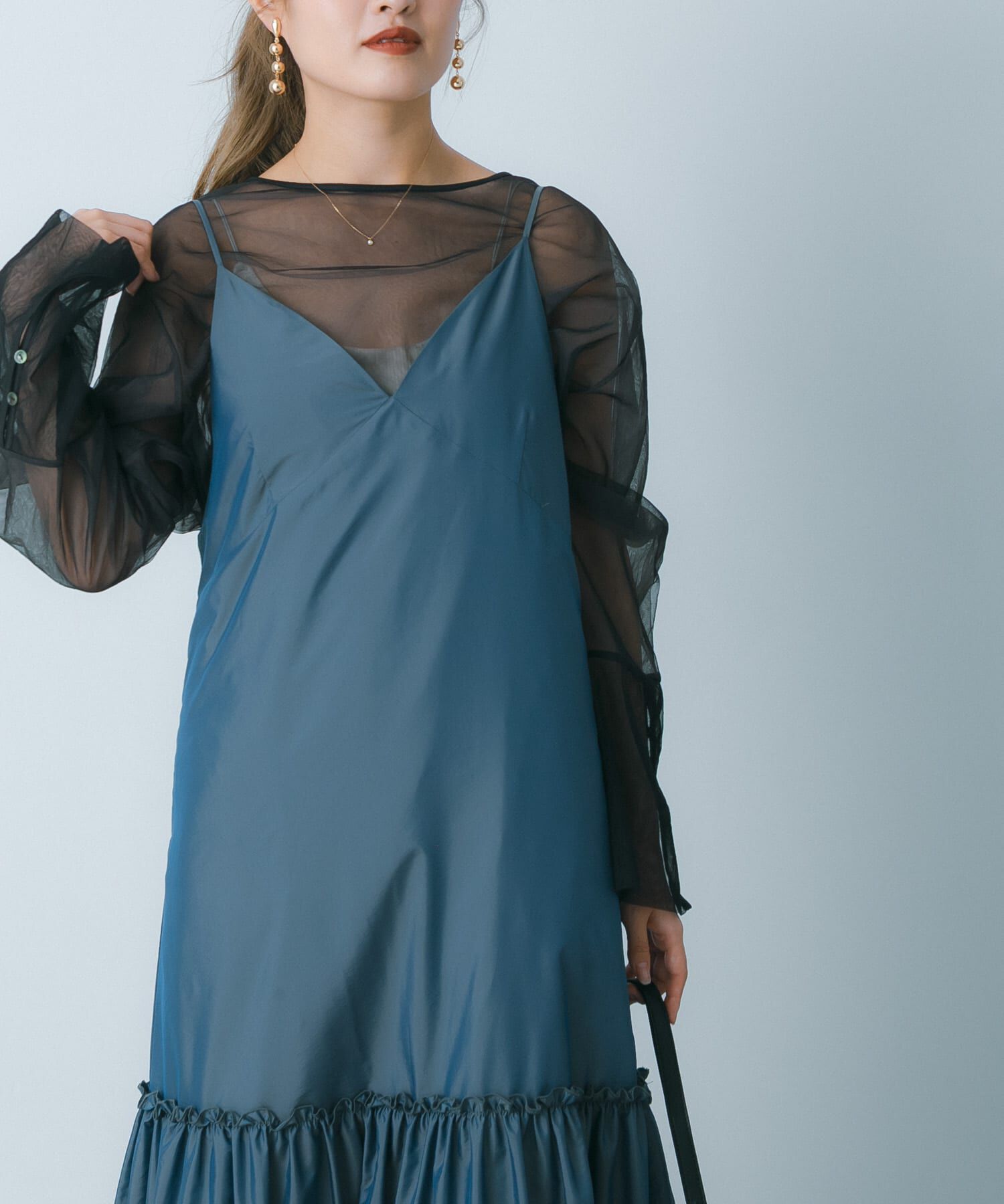 SENSE OF PLACE by URBAN RESEARCH「ティアードキャミワンピース」|ワンピース|