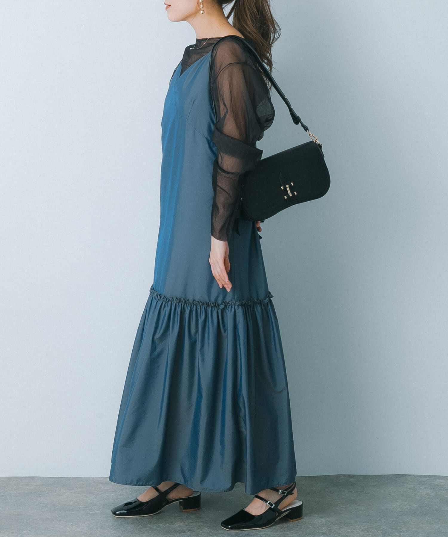 SENSE OF PLACE by URBAN RESEARCH「ティアードキャミワンピース」|ワンピース|