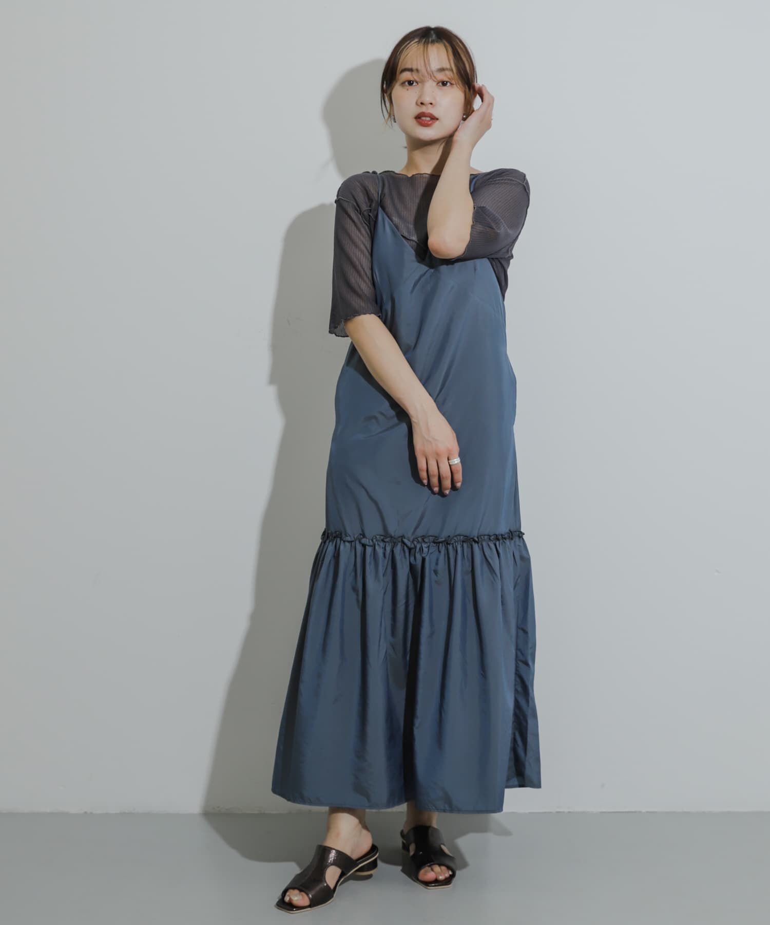 SENSE OF PLACE by URBAN RESEARCH「ティアードキャミワンピース」|ワンピース|