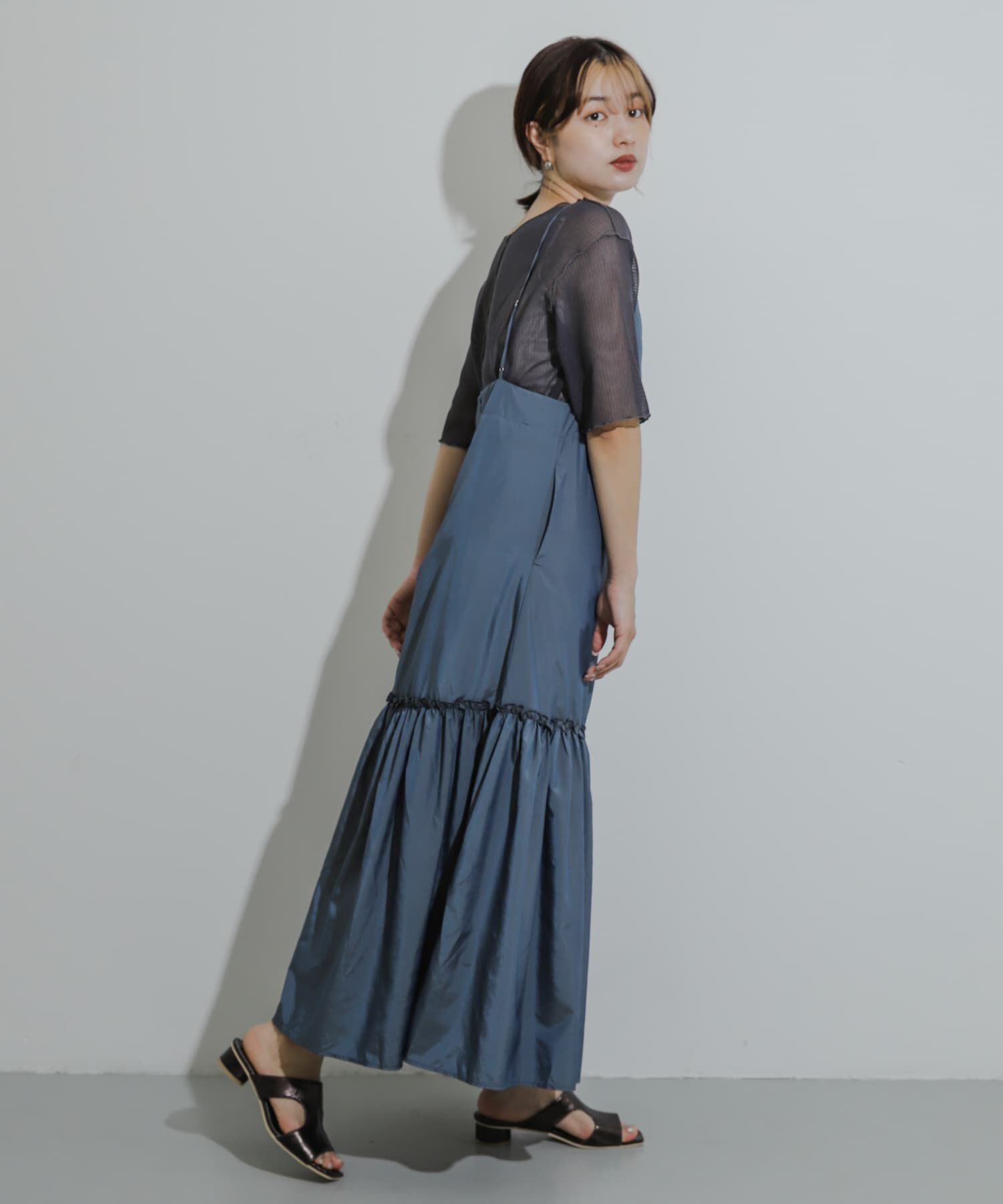 SENSE OF PLACE by URBAN RESEARCH「ティアードキャミワンピース」|ワンピース|