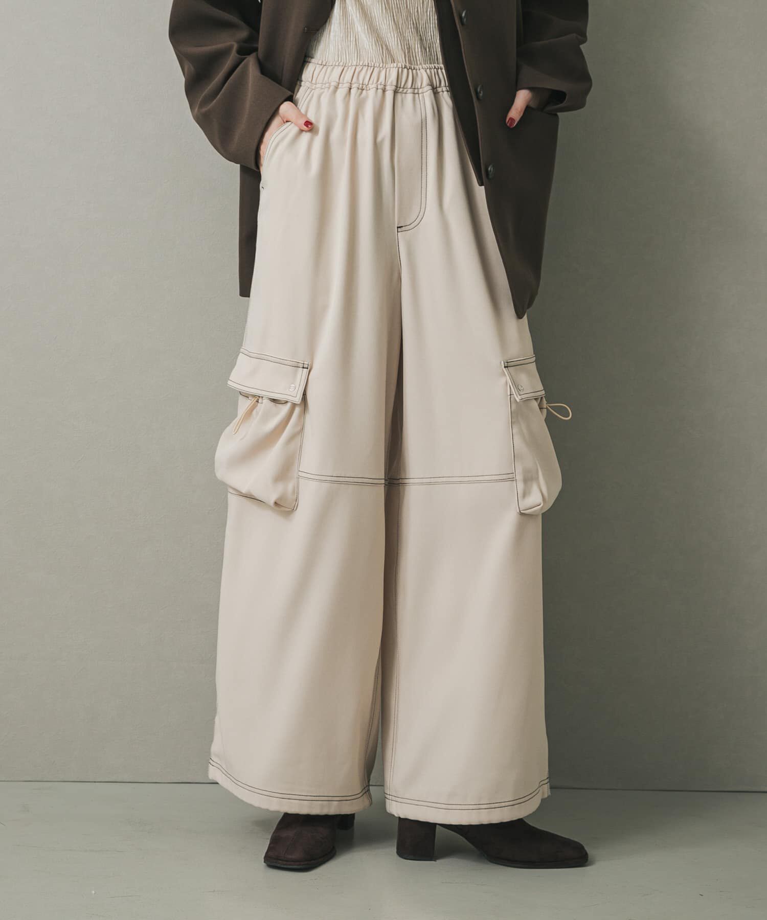 SENSE OF PLACE by URBAN RESEARCH「ステッチカーゴイージーパンツ」|その他|