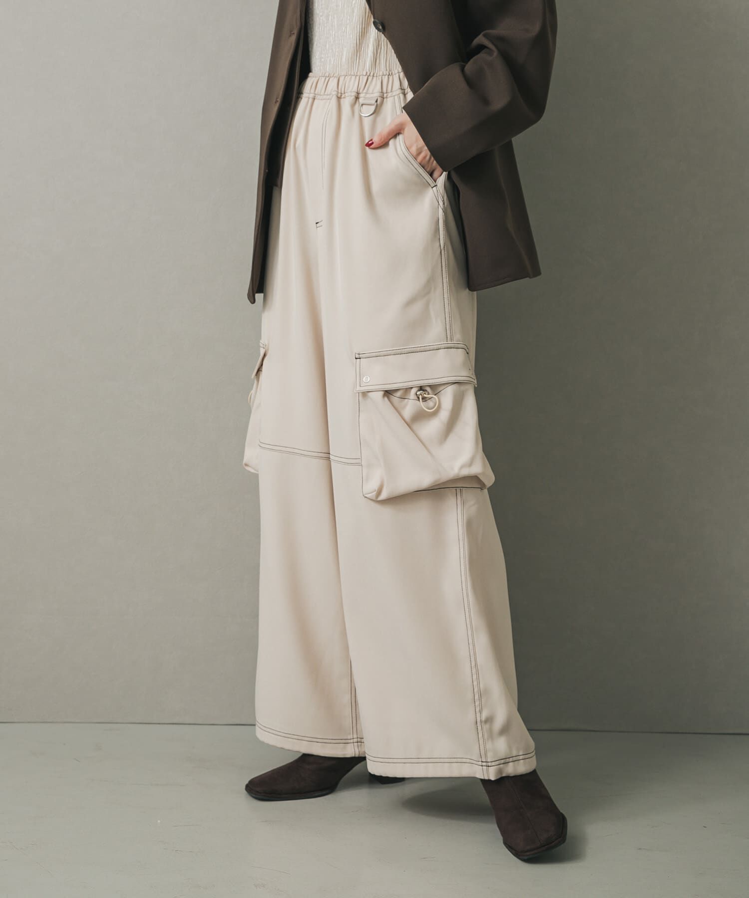 SENSE OF PLACE by URBAN RESEARCH「ステッチカーゴイージーパンツ」|その他|