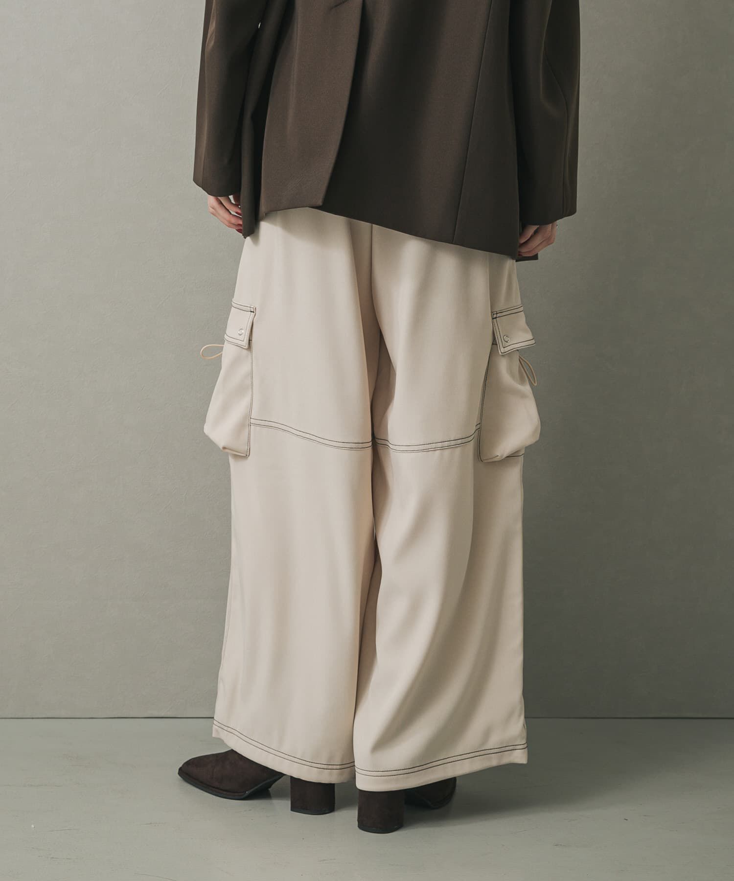 SENSE OF PLACE by URBAN RESEARCH「ステッチカーゴイージーパンツ」|その他|