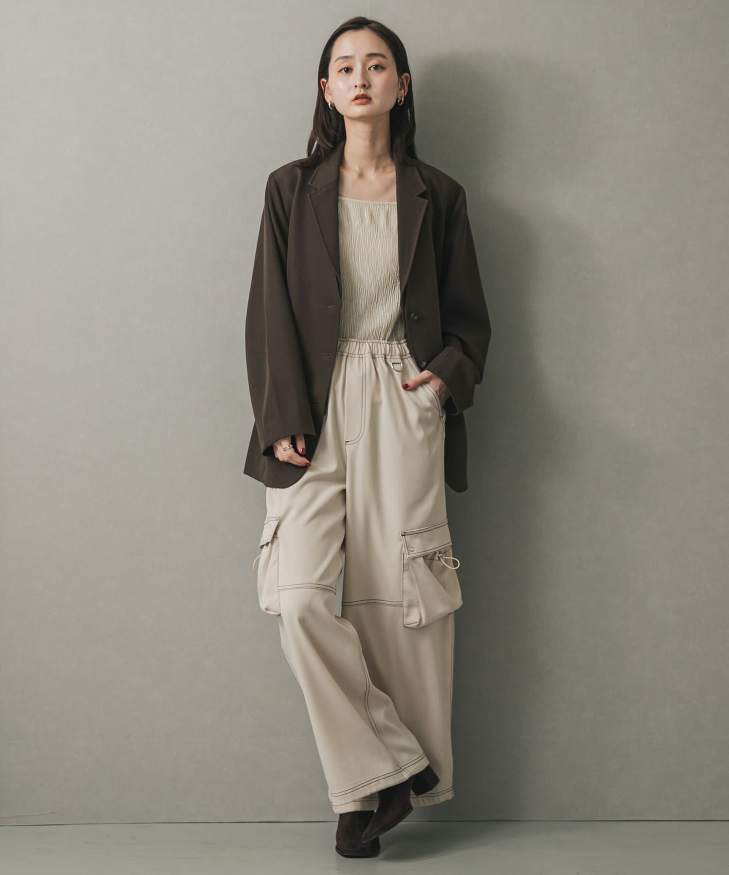 SENSE OF PLACE by URBAN RESEARCH「ステッチカーゴイージーパンツ」|その他|