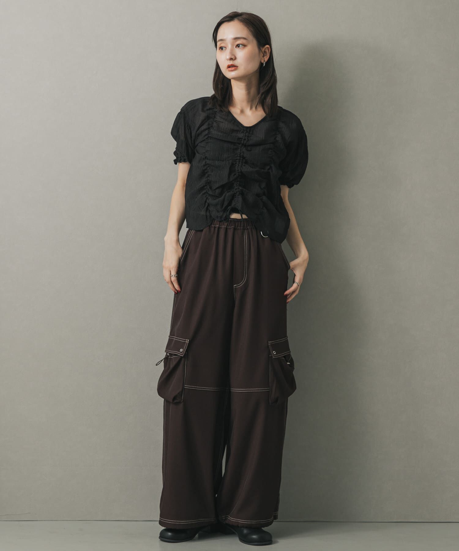 SENSE OF PLACE by URBAN RESEARCH「ステッチカーゴイージーパンツ」|その他|