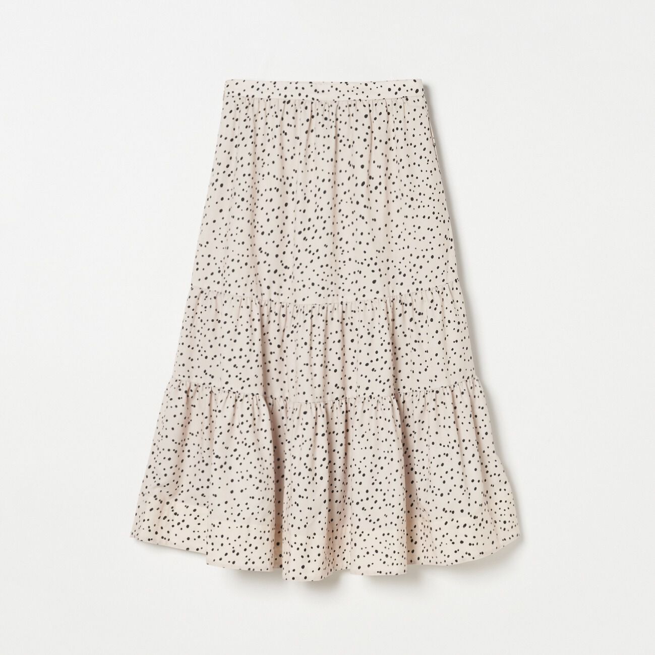 HELIOPOLE「HELIOPOLE LEOPARD&DALMATIAN FLARE SKIRT」|スカート|